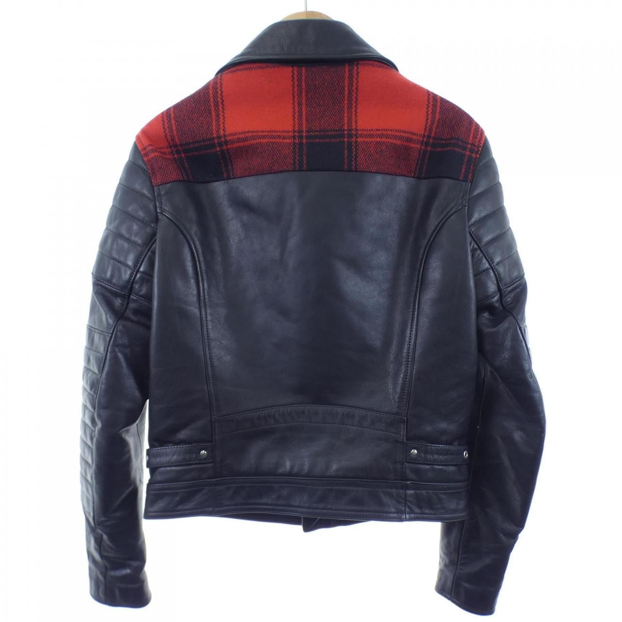 ディーゼルブラックゴールド DIESEL BLACK GOLD レザーライダースジャケット