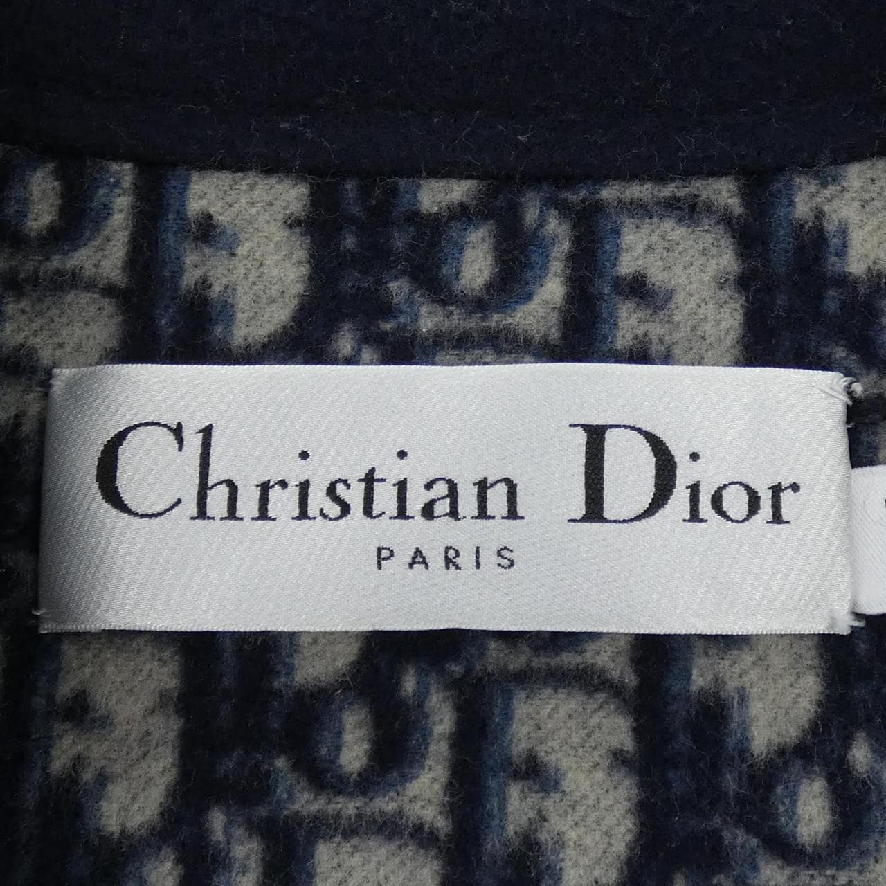 クリスチャンディオール CHRISTIAN DIOR ディオールオブリーク ダブルフェイス 110C08A1375 ピーコート