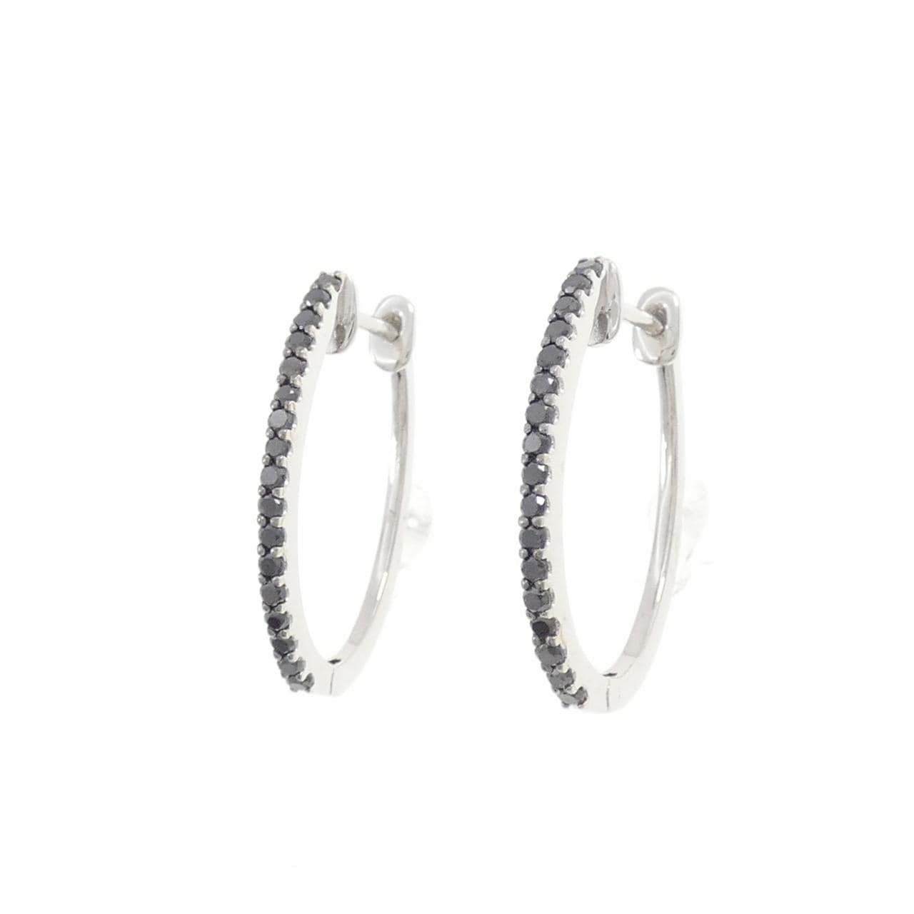 K14WG ダイヤモンド ピアス 0.36CT