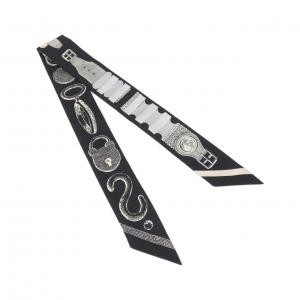 【未使用品】エルメス INVENTAIRE POETIQUE DE BRIDES A BLOC ツイリー 064288S スカーフ