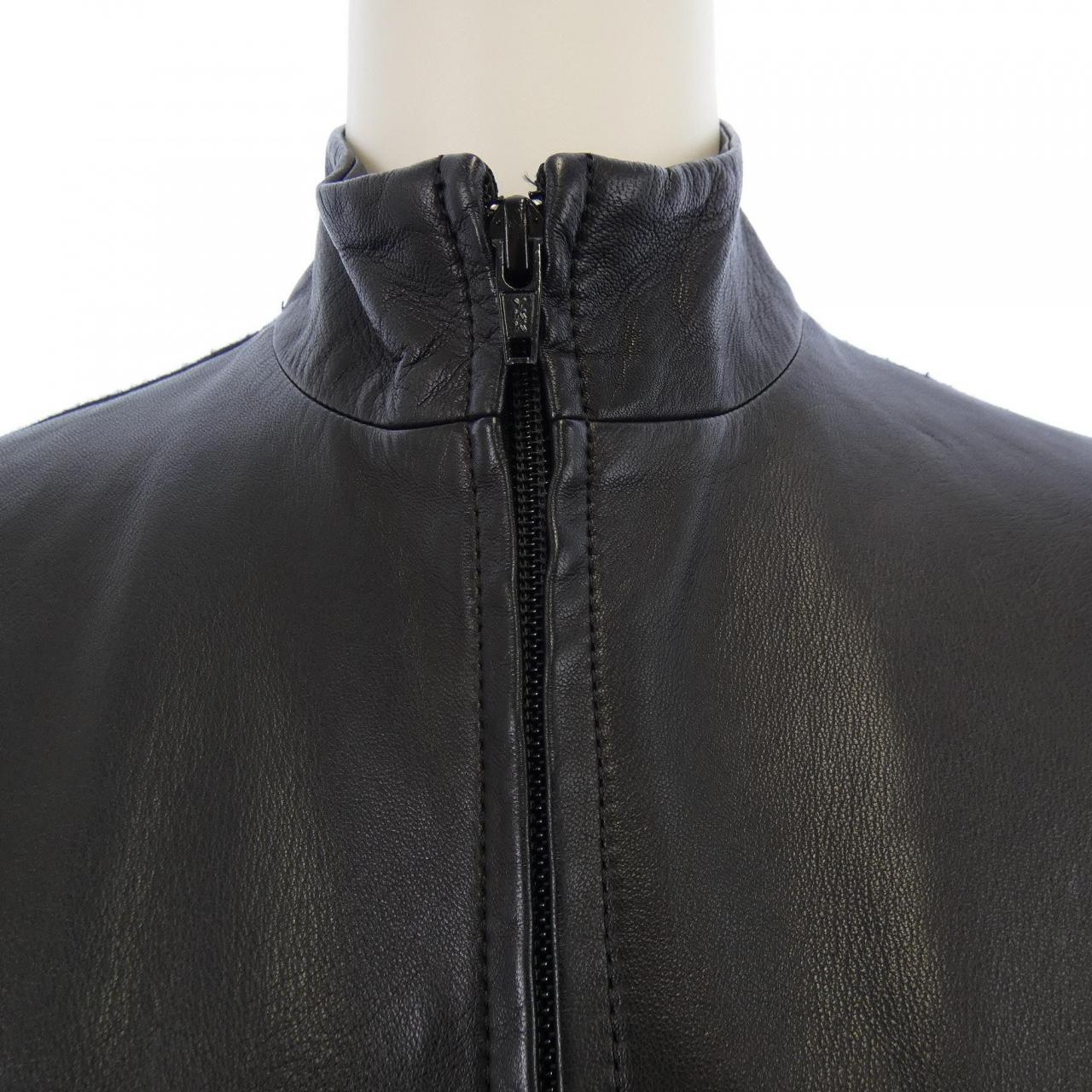 ヨウジヤマモト YOHJI YAMAMOTO FE-J31-846 レザージャケット