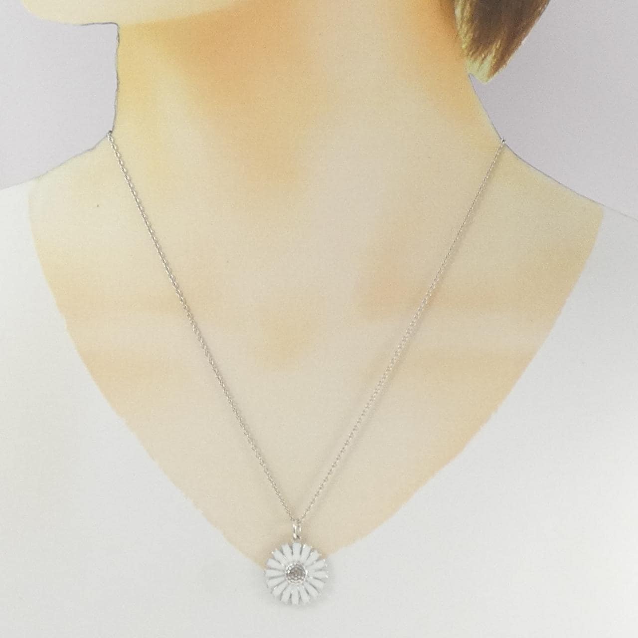 ジョージ ジェンセン デイジー ネックレス