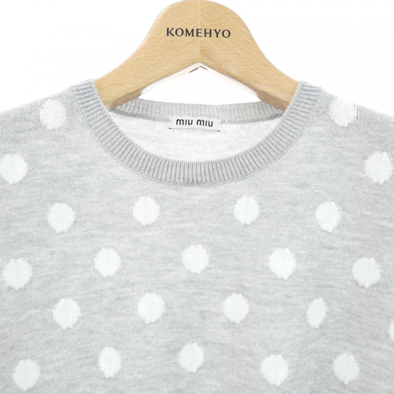 ミュウミュウ MIU MIU MMN529 18YF ニット