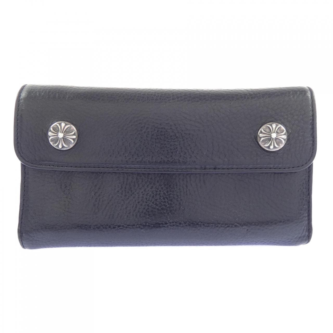 クロムハーツ CHROME HEARTS WAVE CROSS BTN　ウェーブ クロスボタン 2246 304 0501 0900 WALLET