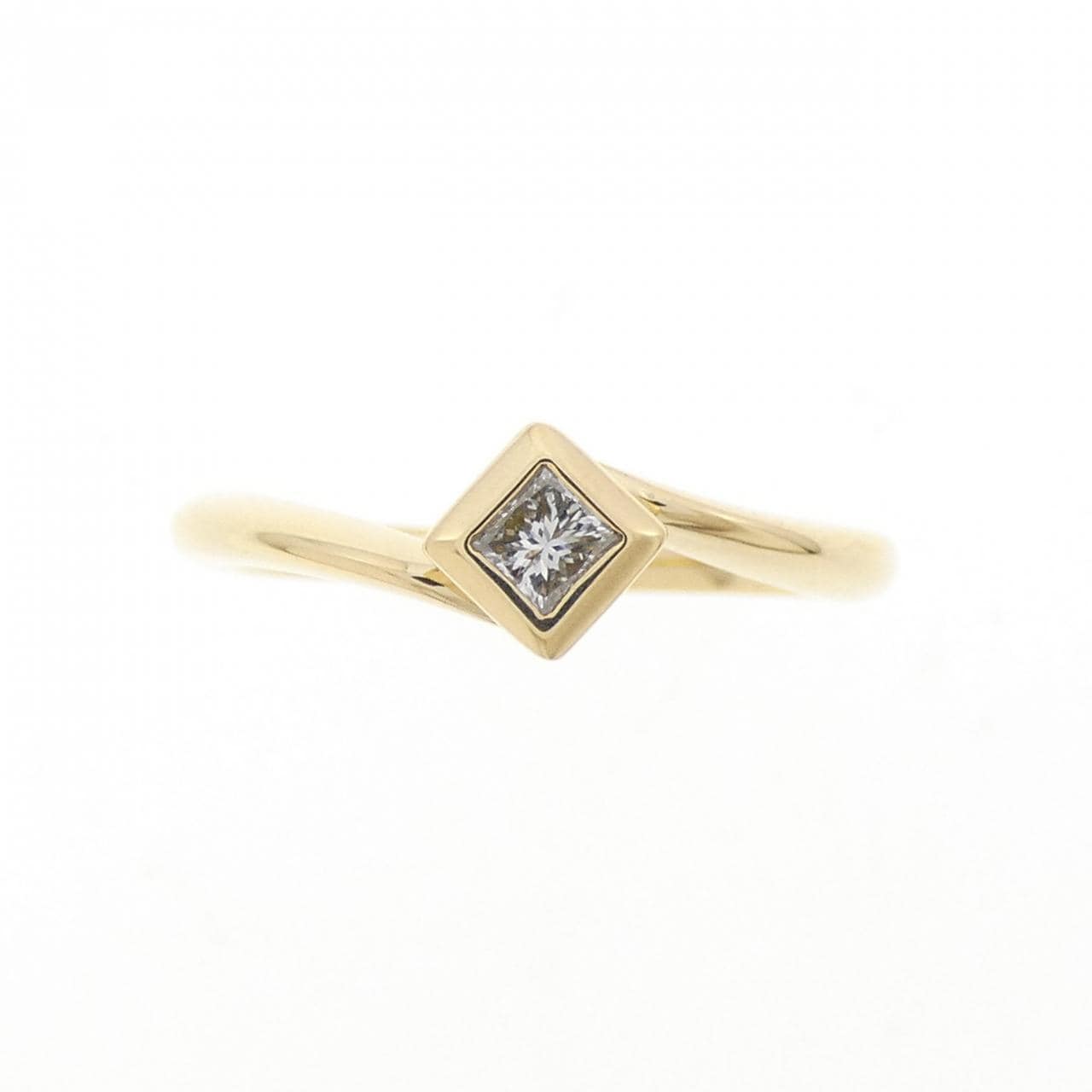 K18YG ダイヤモンド リング 0.11CT