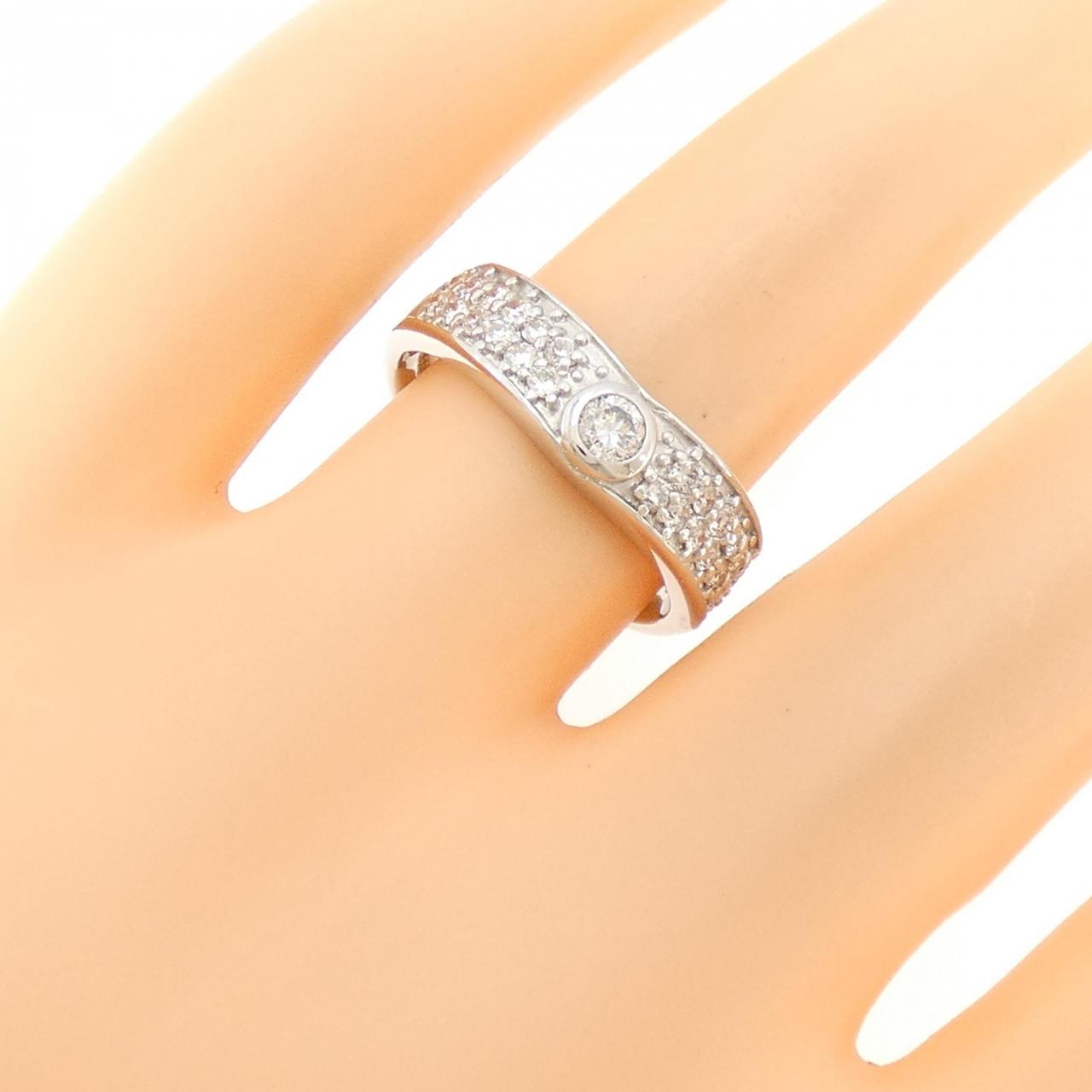 PT900 ダイヤモンド リング 0.45CT