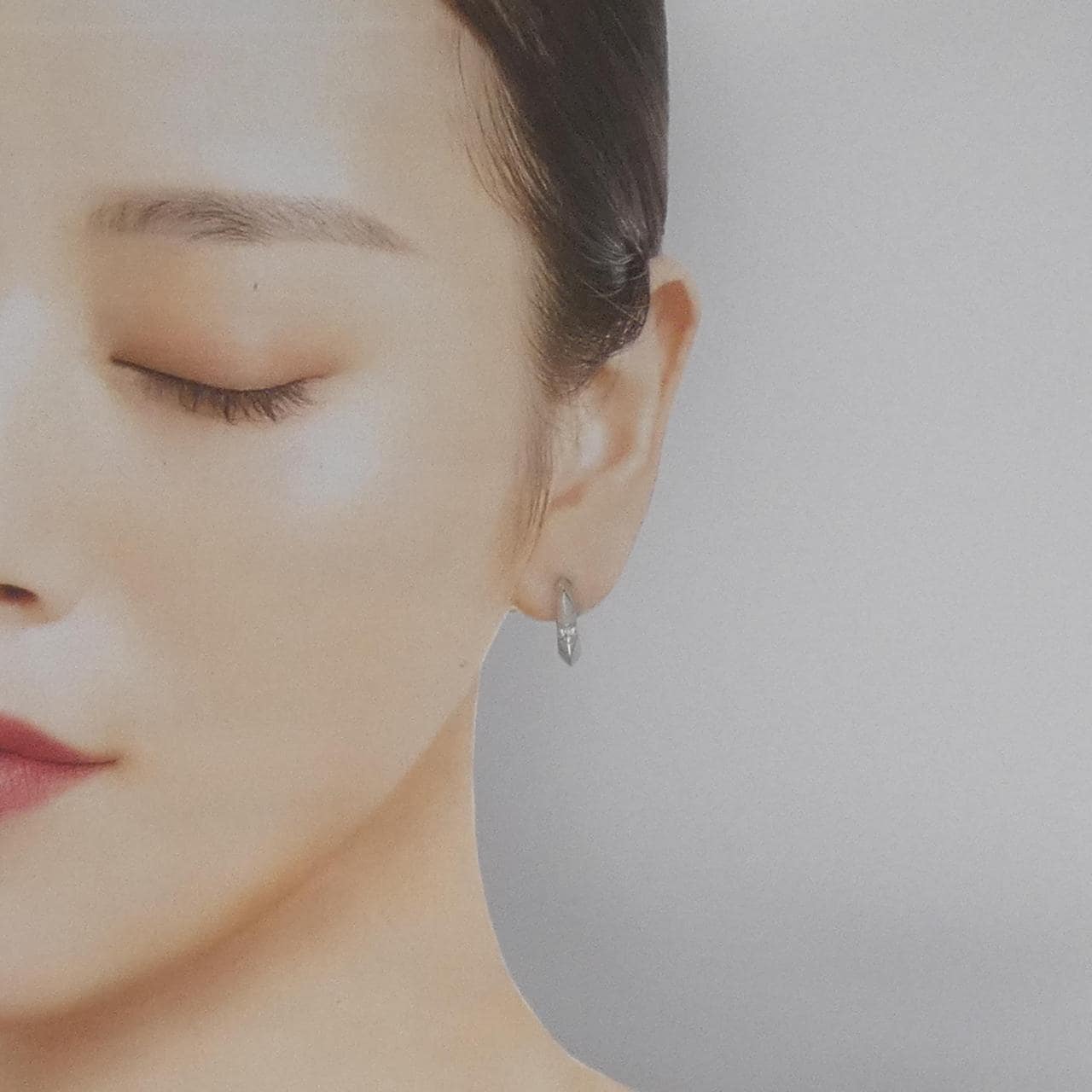 ミキモト ダイヤモンド イヤリング 0.04CT