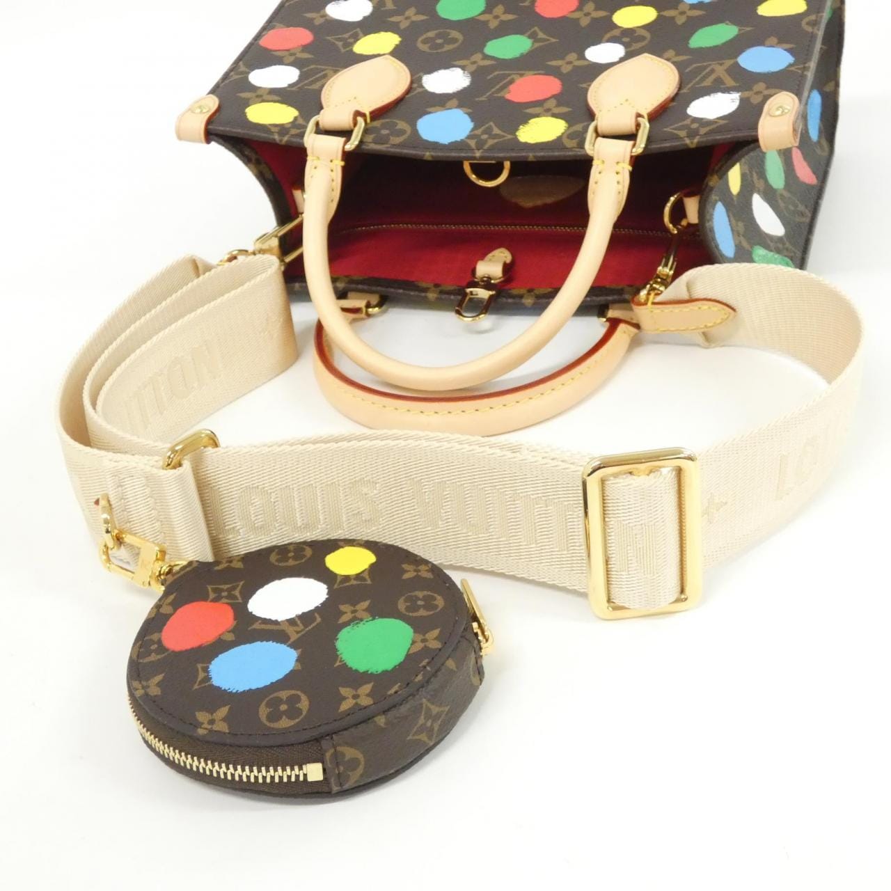 ルイヴィトン モノグラム(LV X YK) オンザゴー PM M46380 バッグ