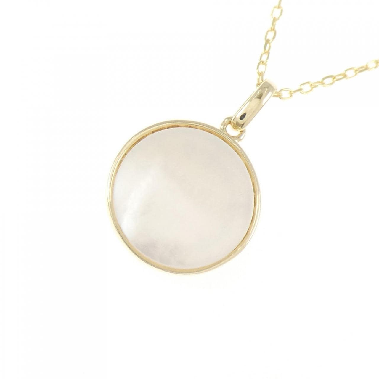 K10YG マザーオブパール ネックレス