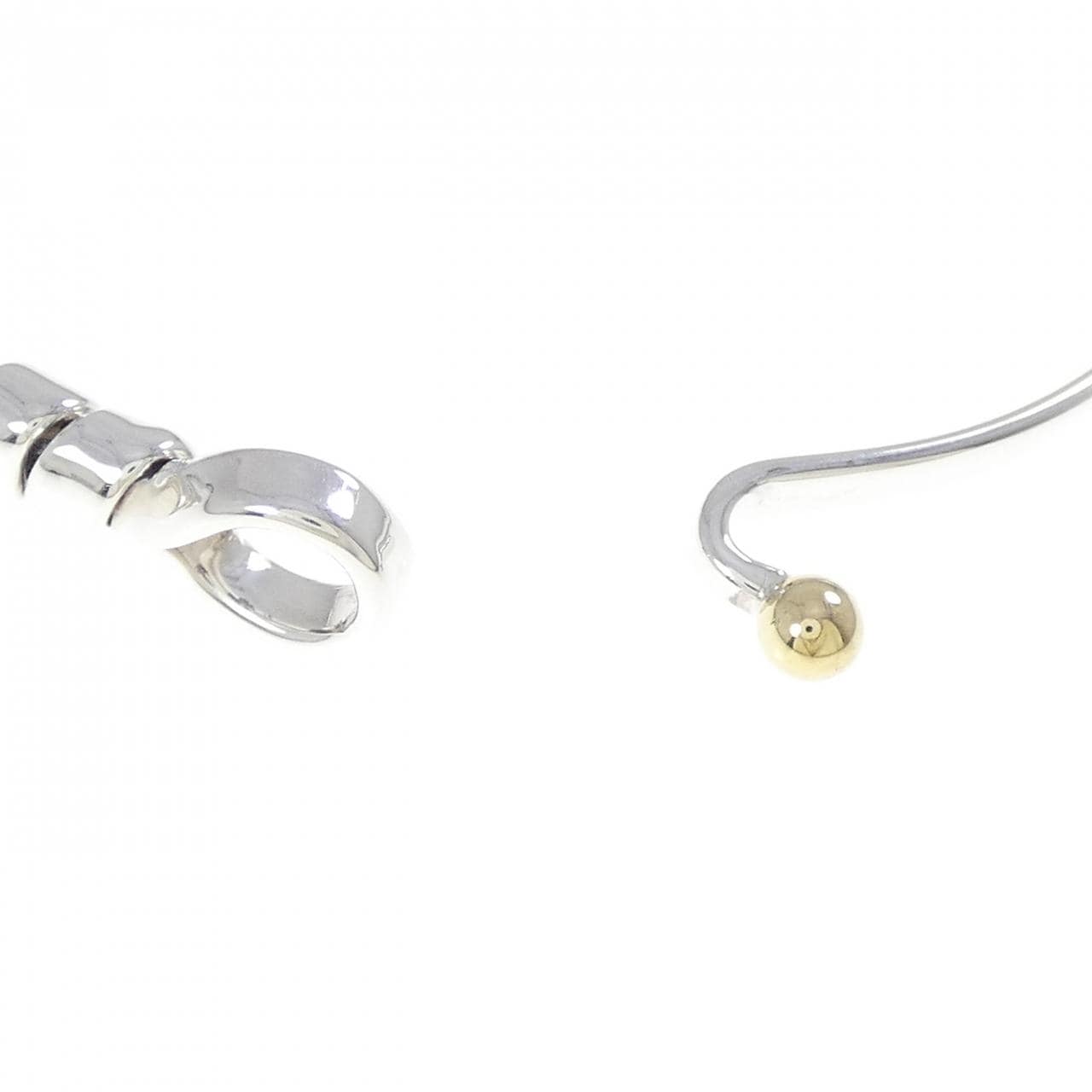 【ヴィンテージ】ティファニー フック&アイ バングル