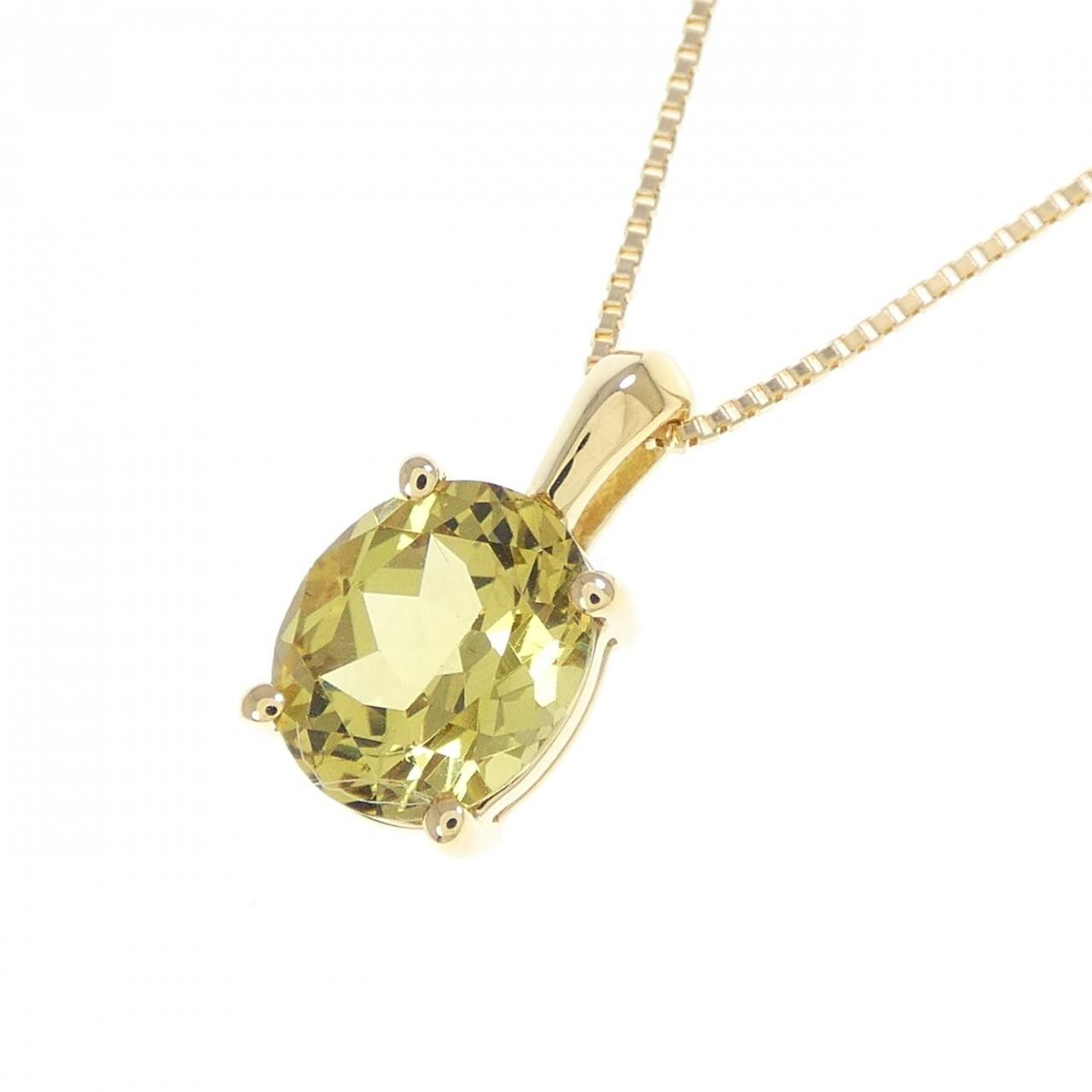 ジーエスティービー ガーネット ネックレス 1.00CT