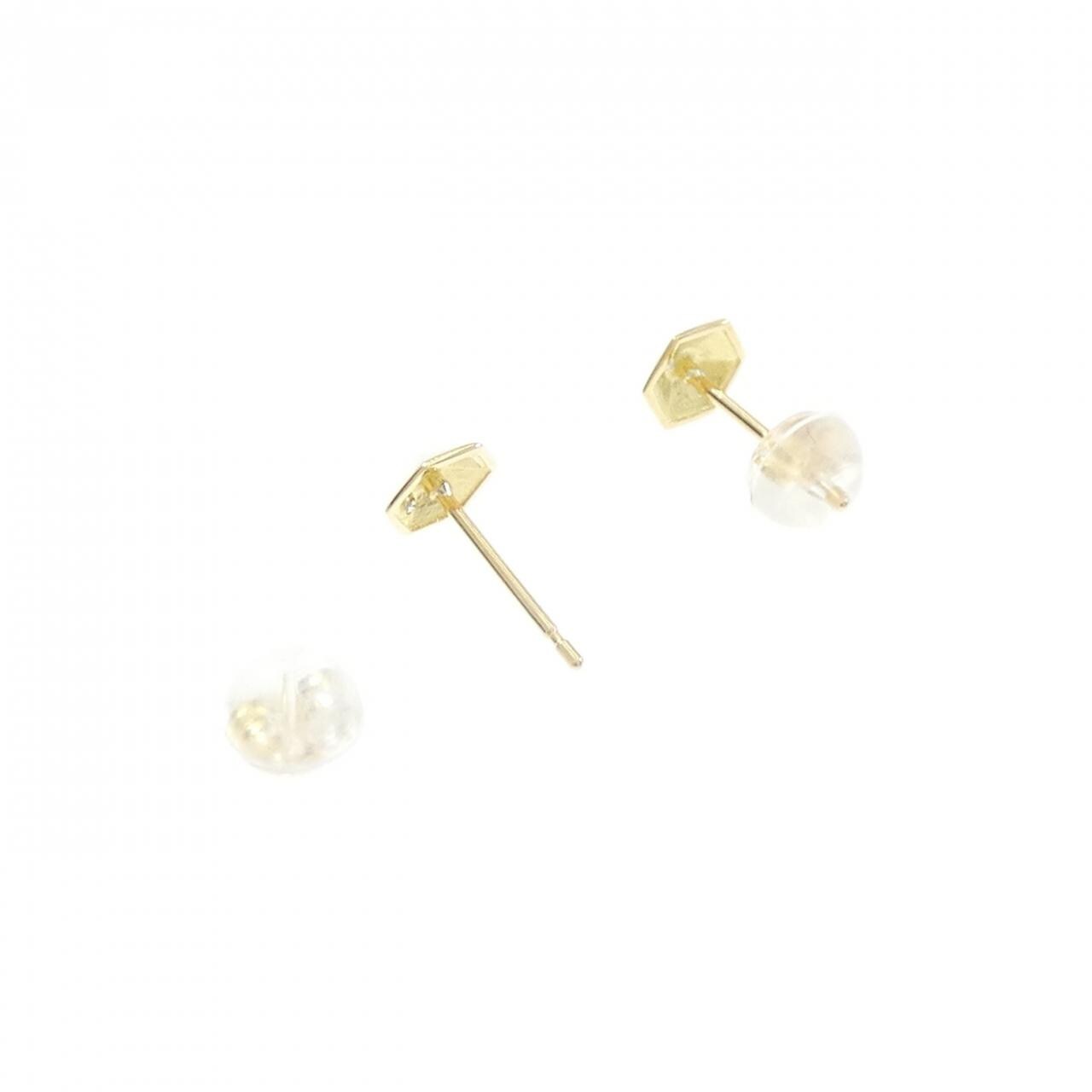 K18YG鑽石耳環 0.02CT