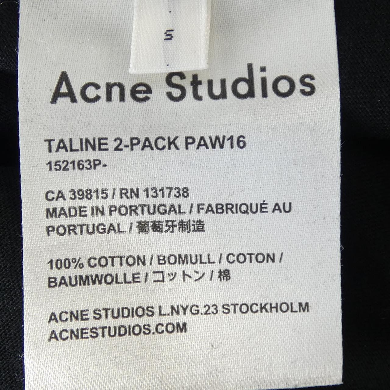 アクネストゥディオズ ACNE STUDIOS Tシャツ