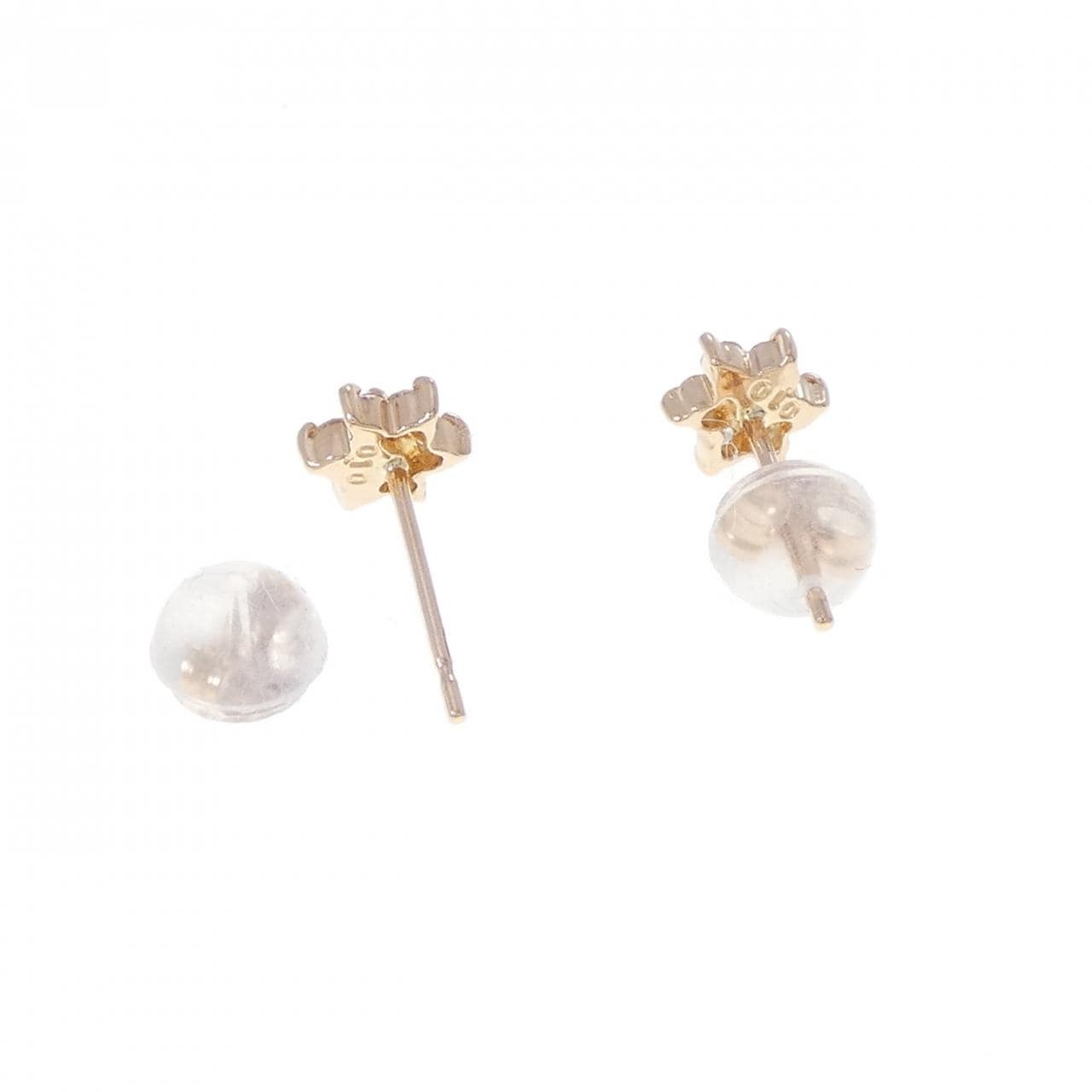 K18PG ダイヤモンド ピアス 0.20CT