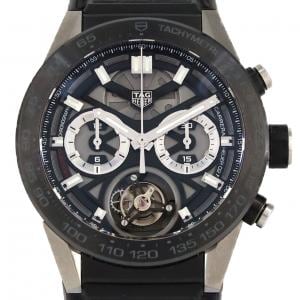 タグ･ホイヤー カレラ･キャリバーホイヤー02Tフライングトゥールビヨンクロノ TI CAR5A8Y.FC6377 TI 自動巻