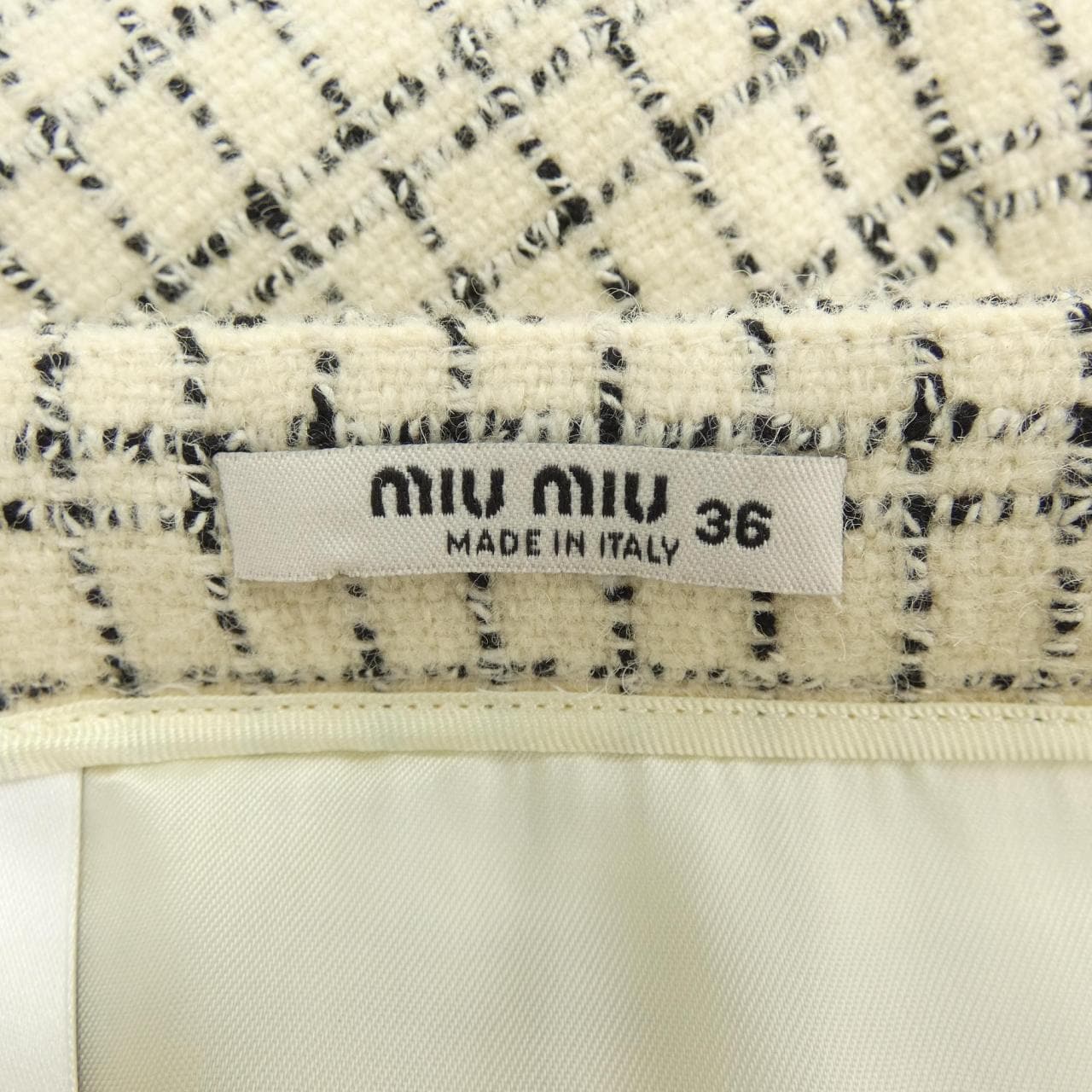 ミュウミュウ MIU MIU MG1658 GJ1 スカート