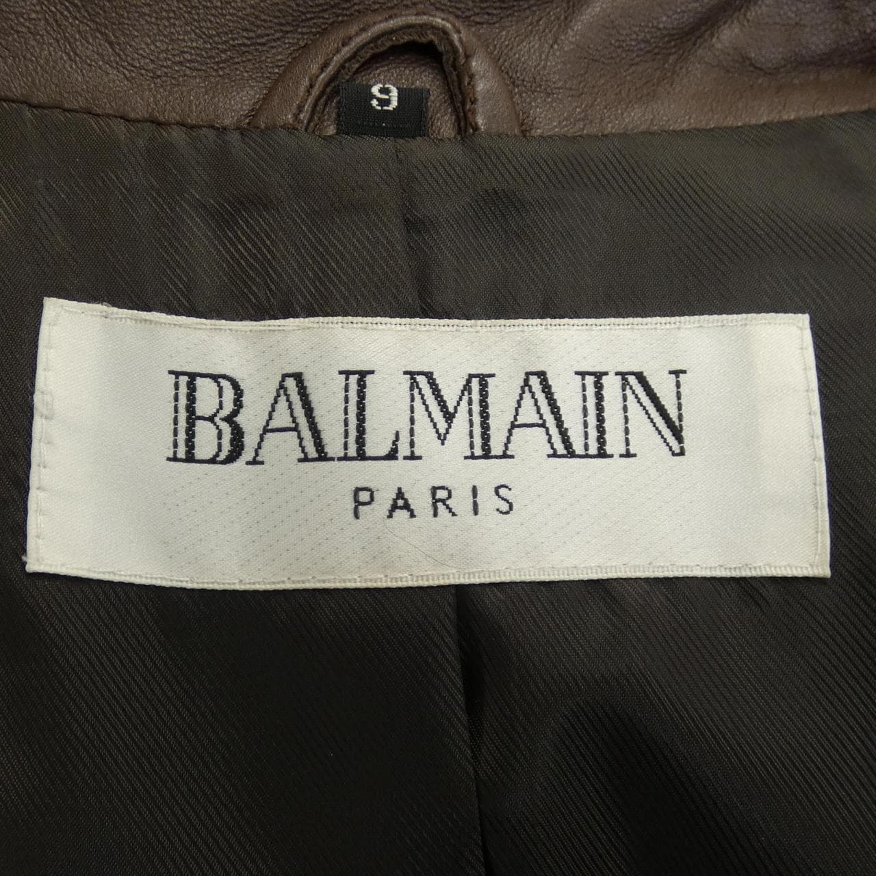 BALMAIN皮革外套