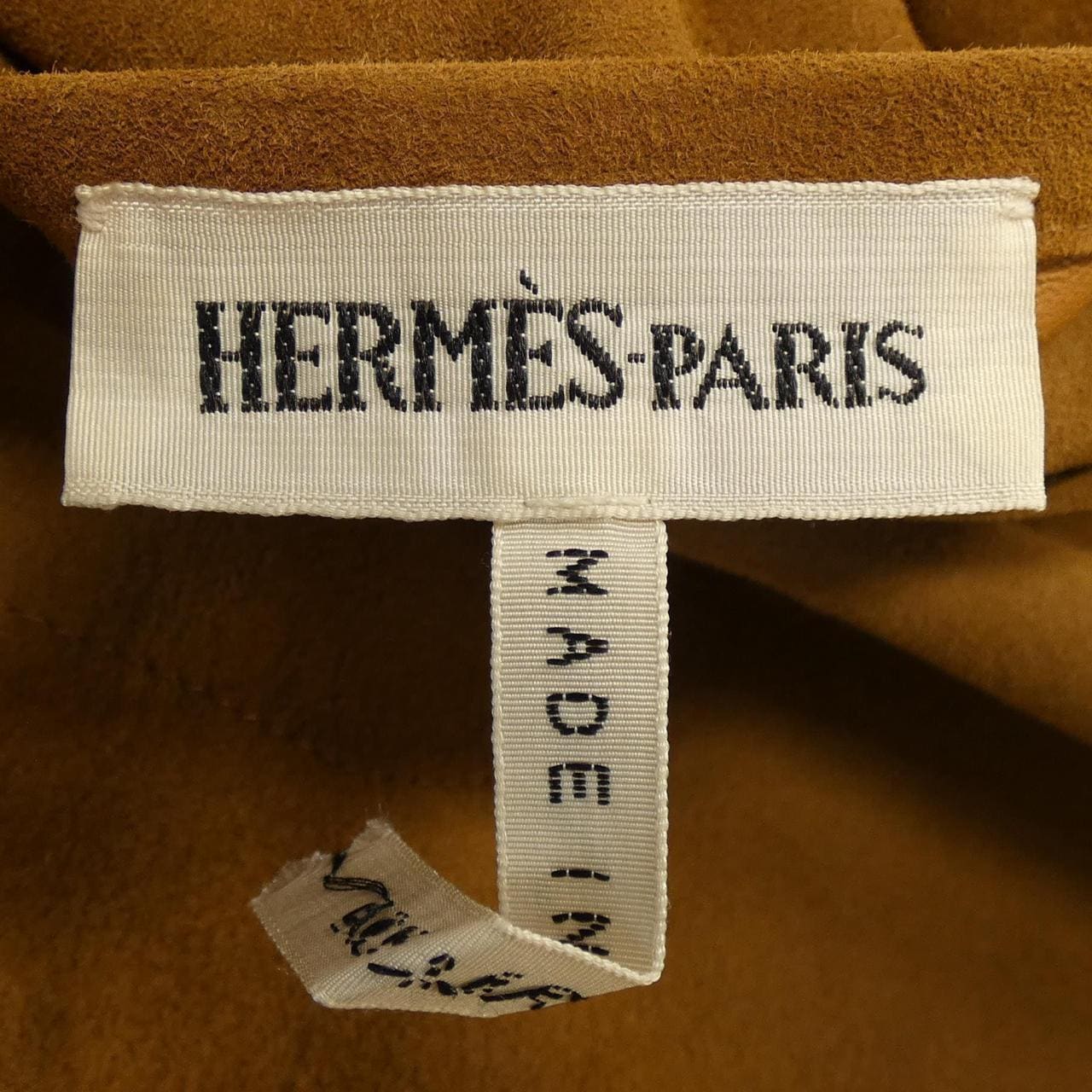 [vintage] HERMES leather coat