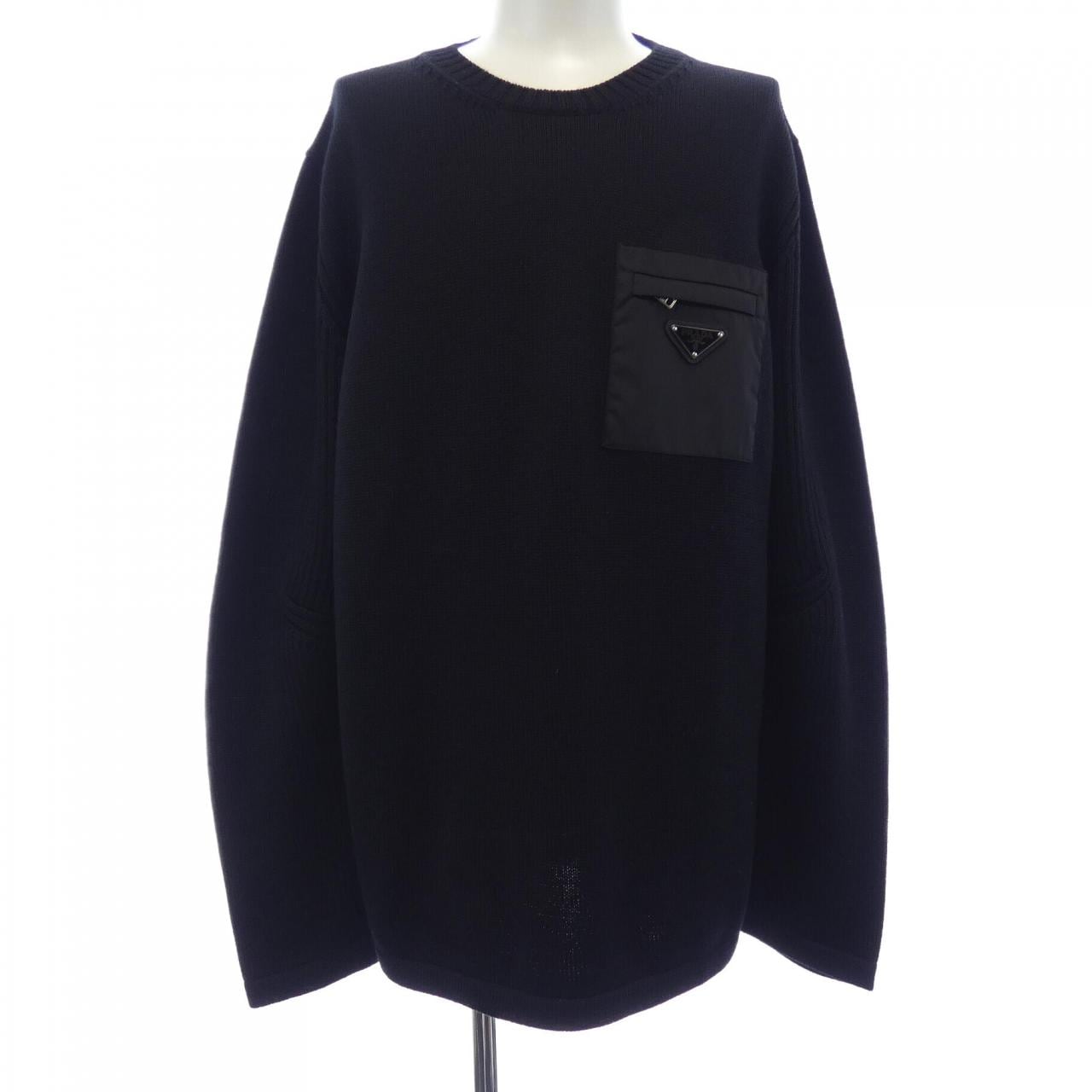 プラダ PRADA トライアングルロゴ UMB049 S202 1W4X ニット