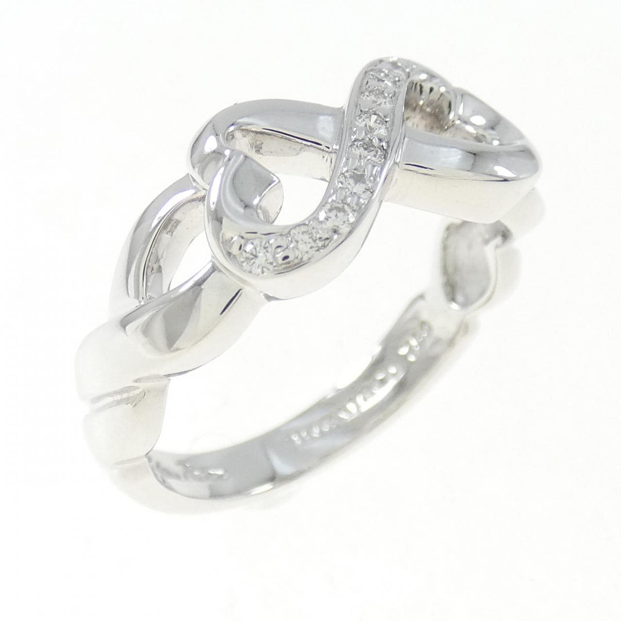 TIFFANY double loving heart ring