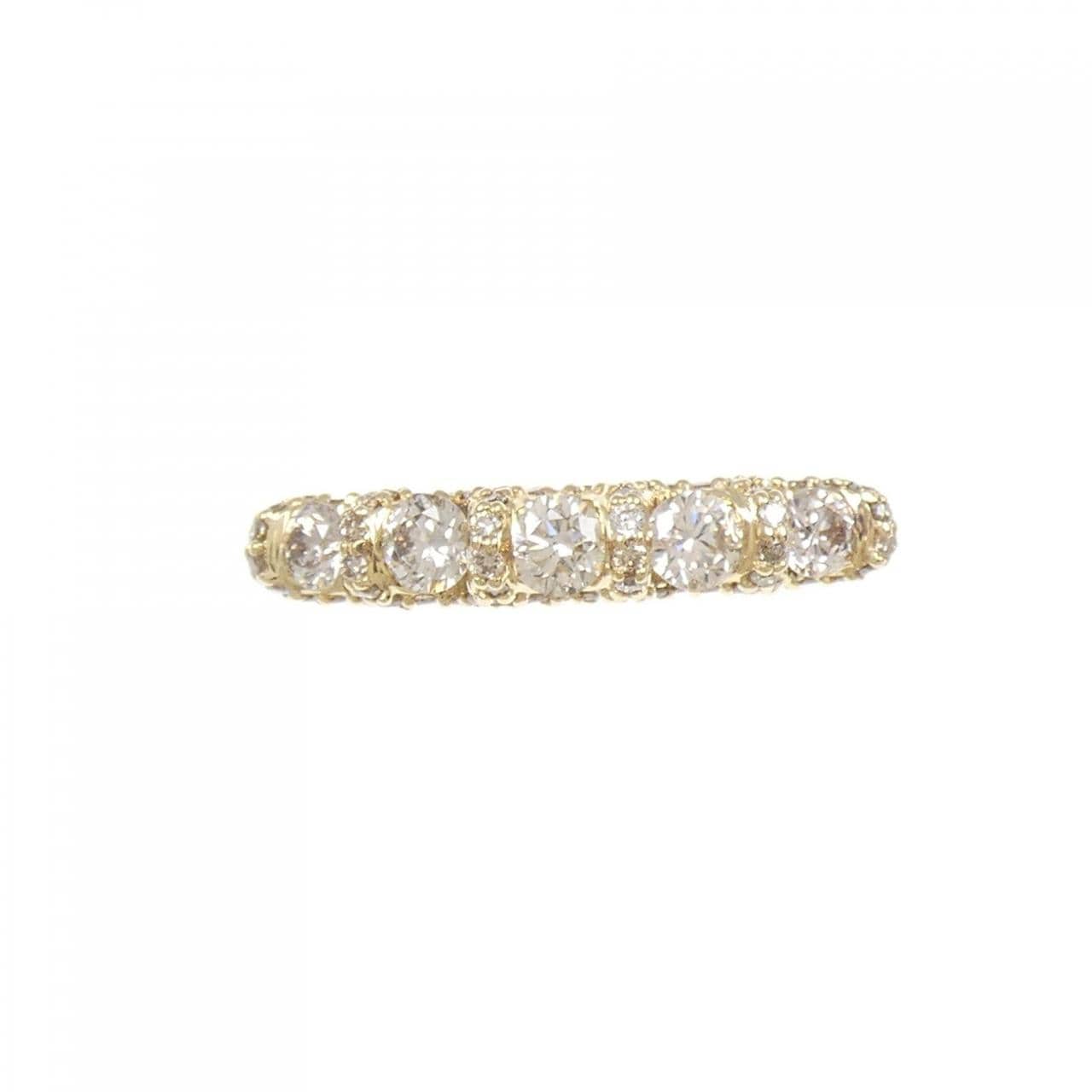 K18YG ダイヤモンド リング 0.70CT