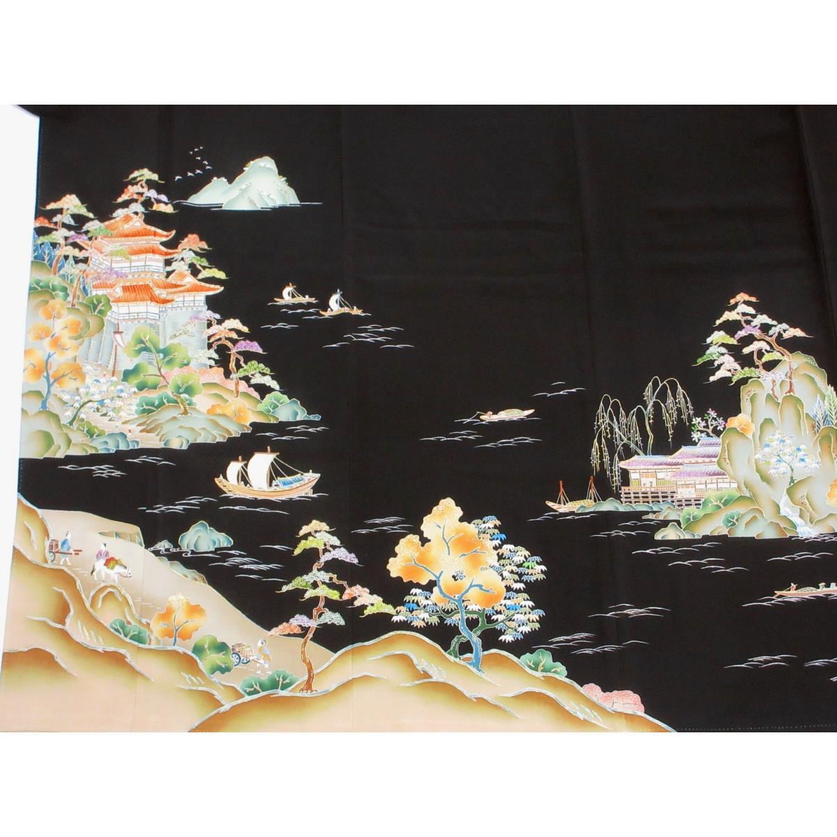 留袖　野口彦太郎　下り藤【大彦】