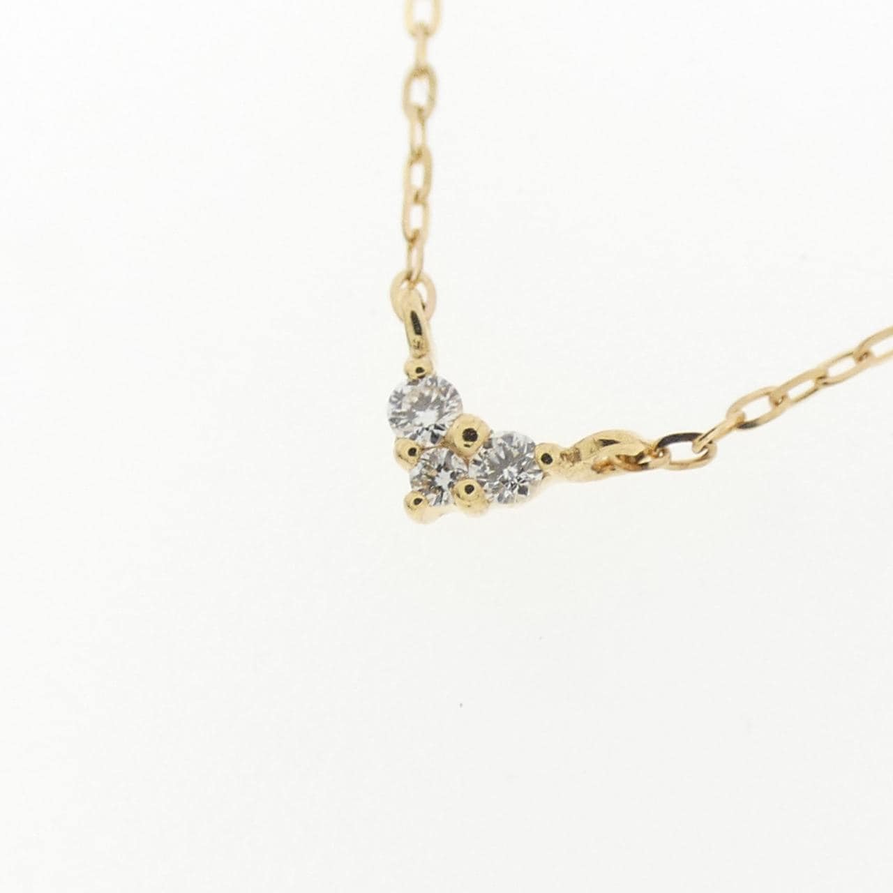 エテ ダイヤモンド ネックレス 0.01CT