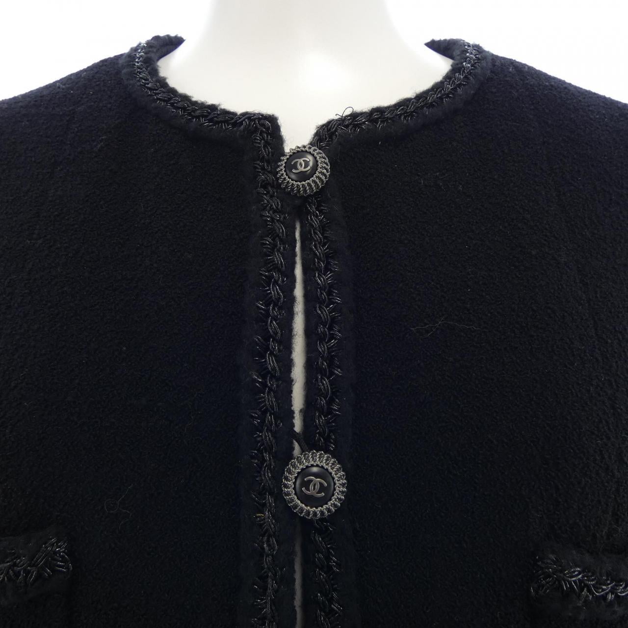 シャネル CHANEL P33858V18196 08A ノーカラージャケット