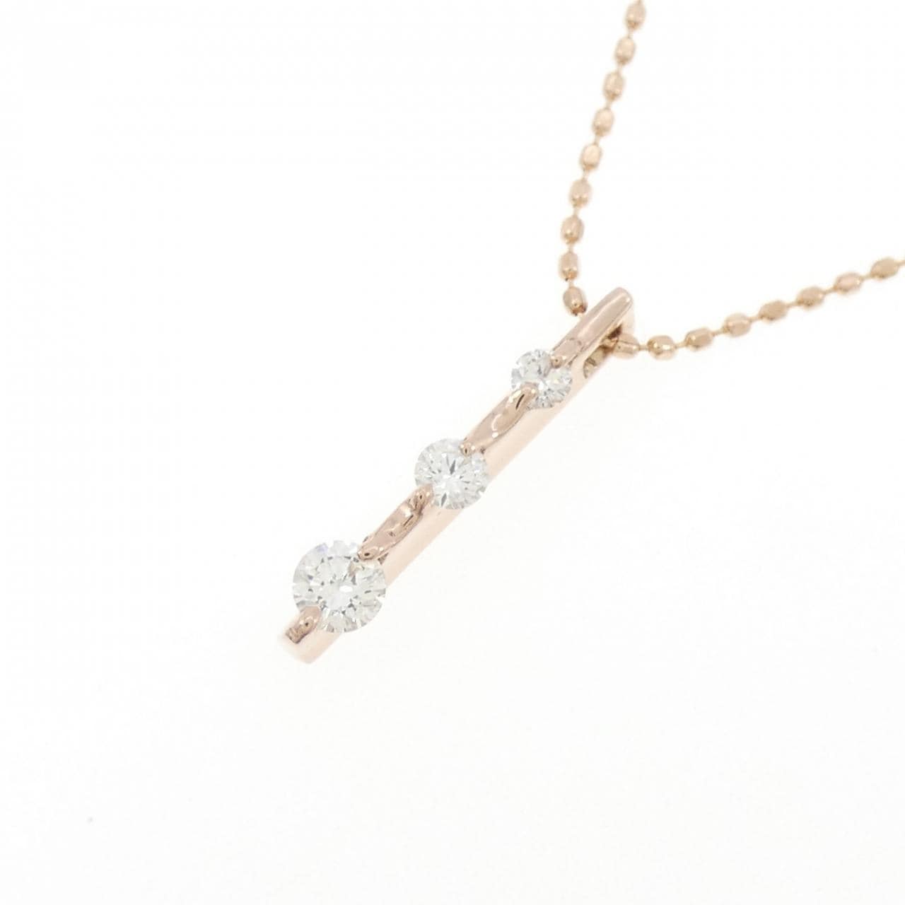 セイレーン　アズーロ ダイヤモンド ネックレス 0.18CT