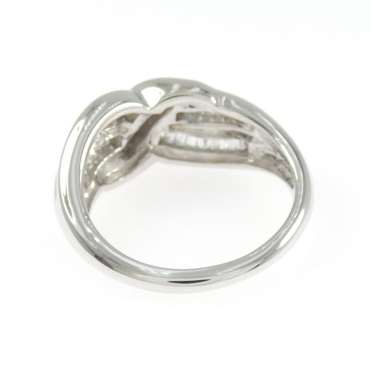 K18WG ダイヤモンド リング 0.50CT