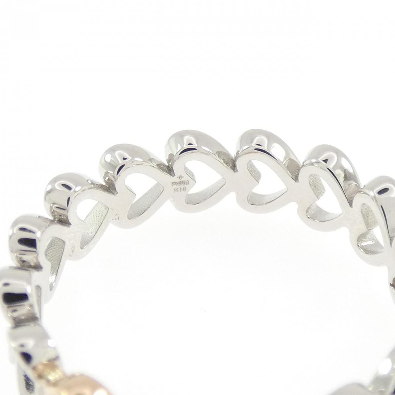 ジーエスティービー ピンクダイヤモンド リング 0.02CT