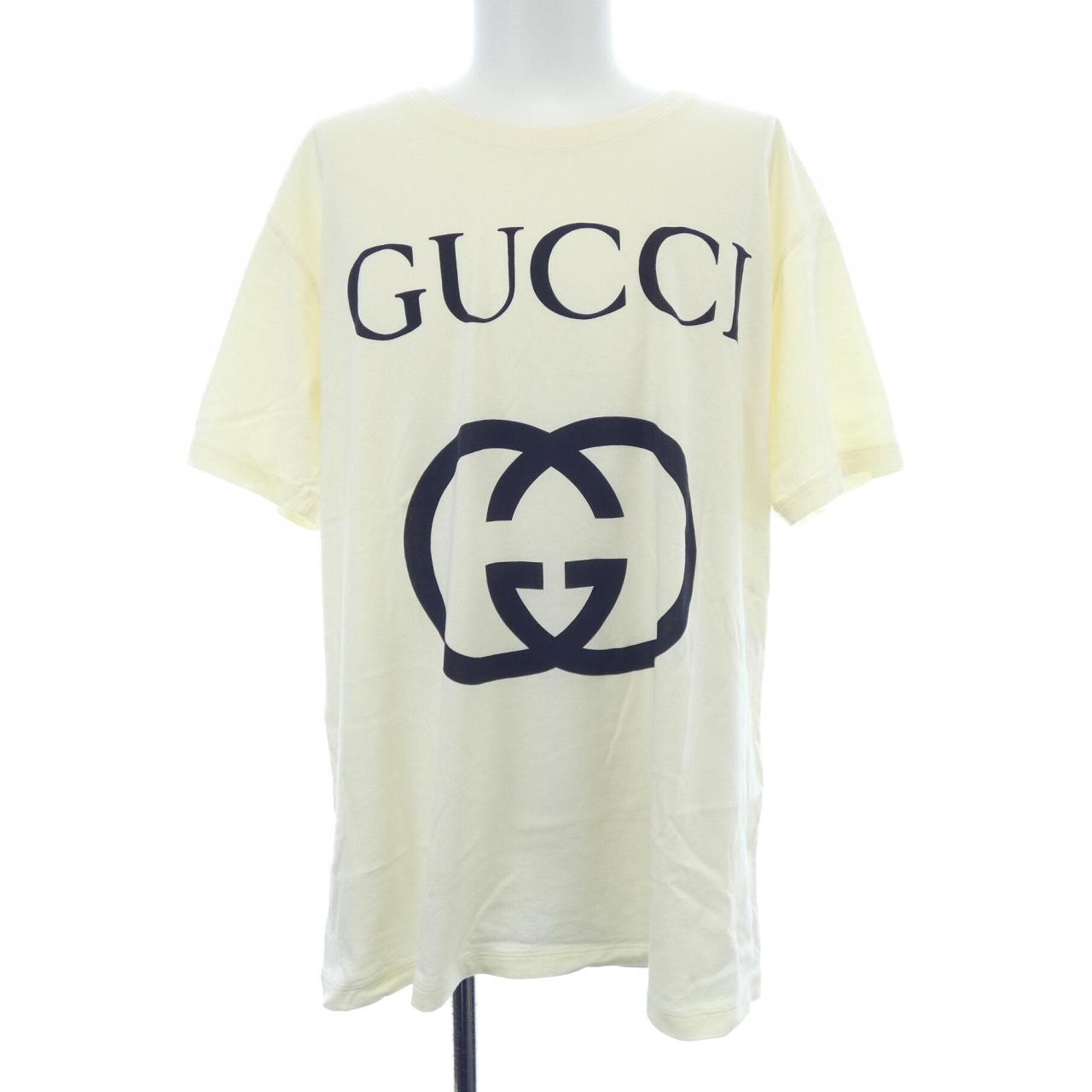 グッチ GUCCI インターロッキングG 493117-X3Q35 Tシャツ