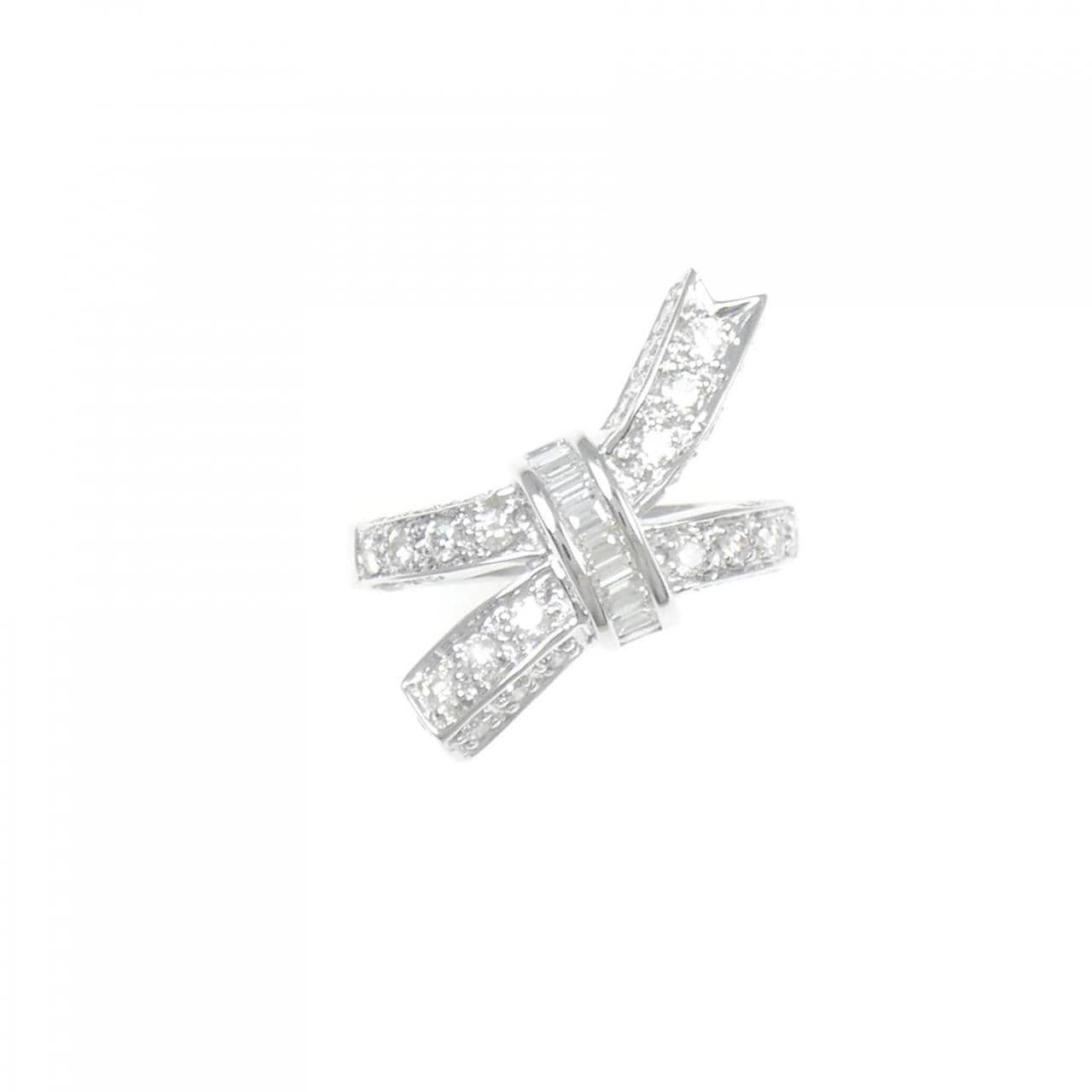 K18WG ダイヤモンド リング 0.92CT
