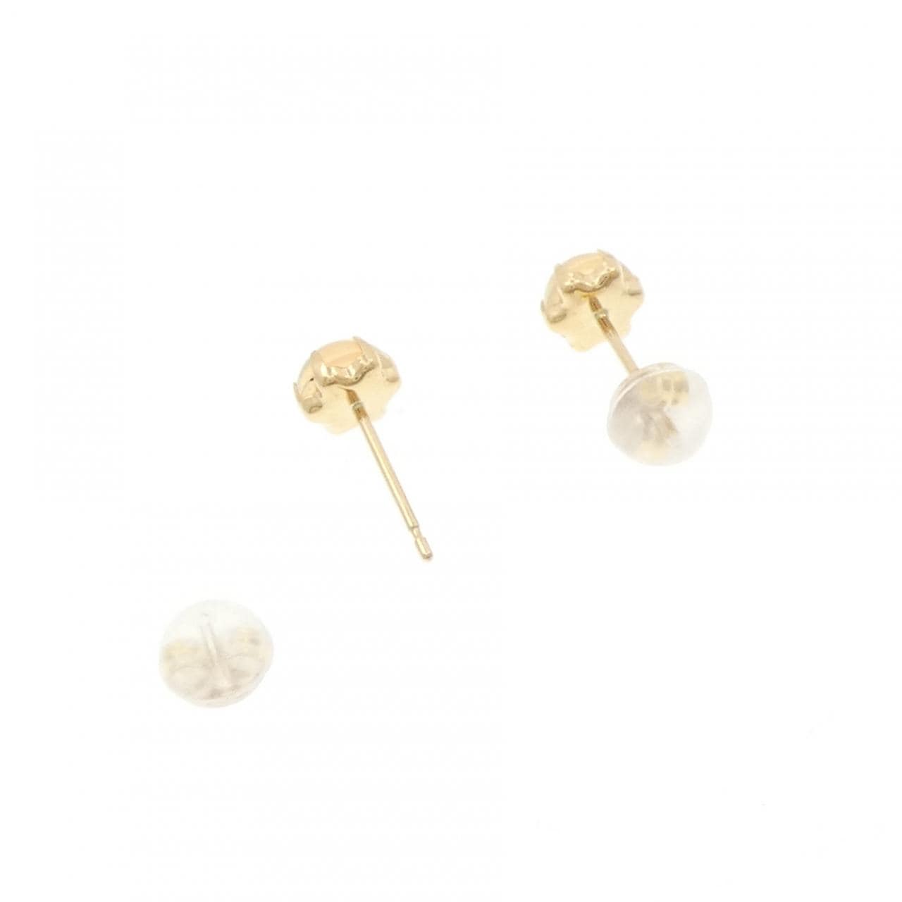 K18YG オパール ピアス 0.6CT