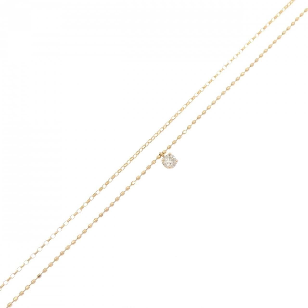 K18YG ダイヤモンド ブレスレット 0.06CT