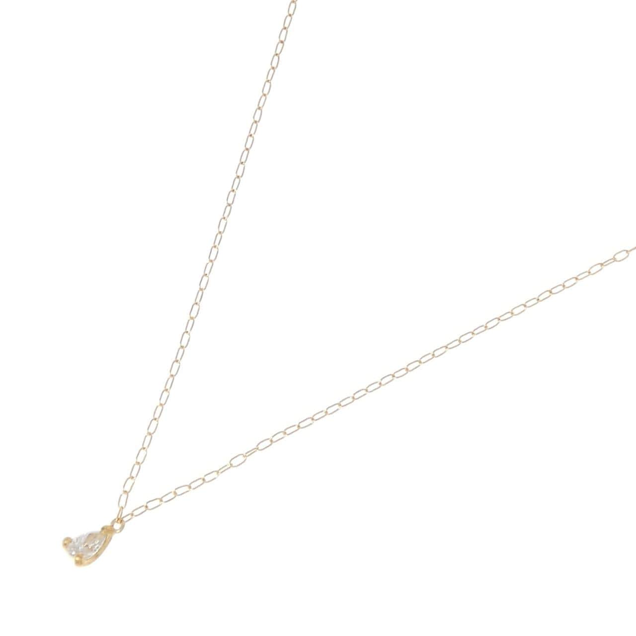 K18YG ダイヤモンド ネックレス 0.09CT