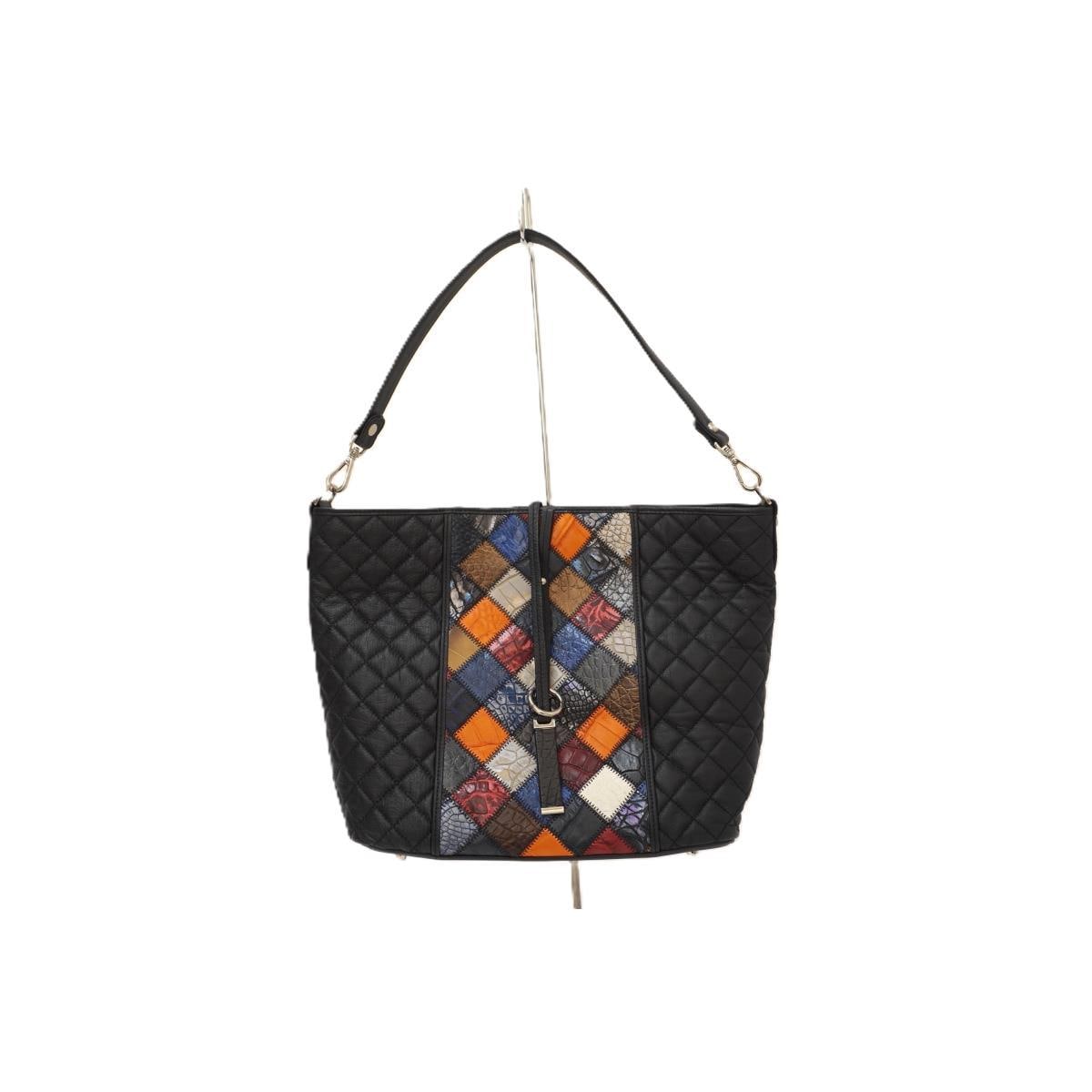 【新品】和装バッグ　クロコ