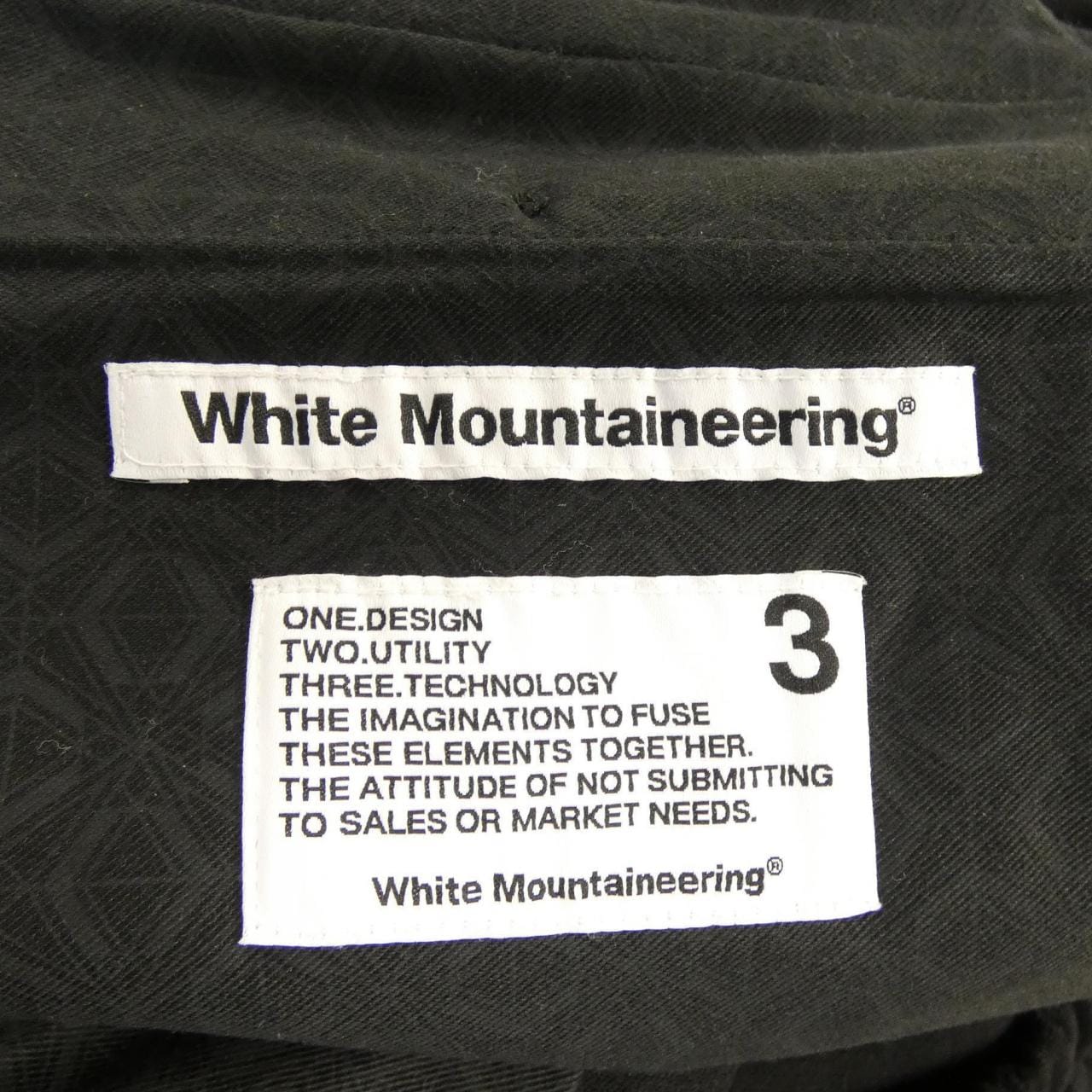 ホワイトマウンテニアリング WHITE MOUNTAINEERING パンツ