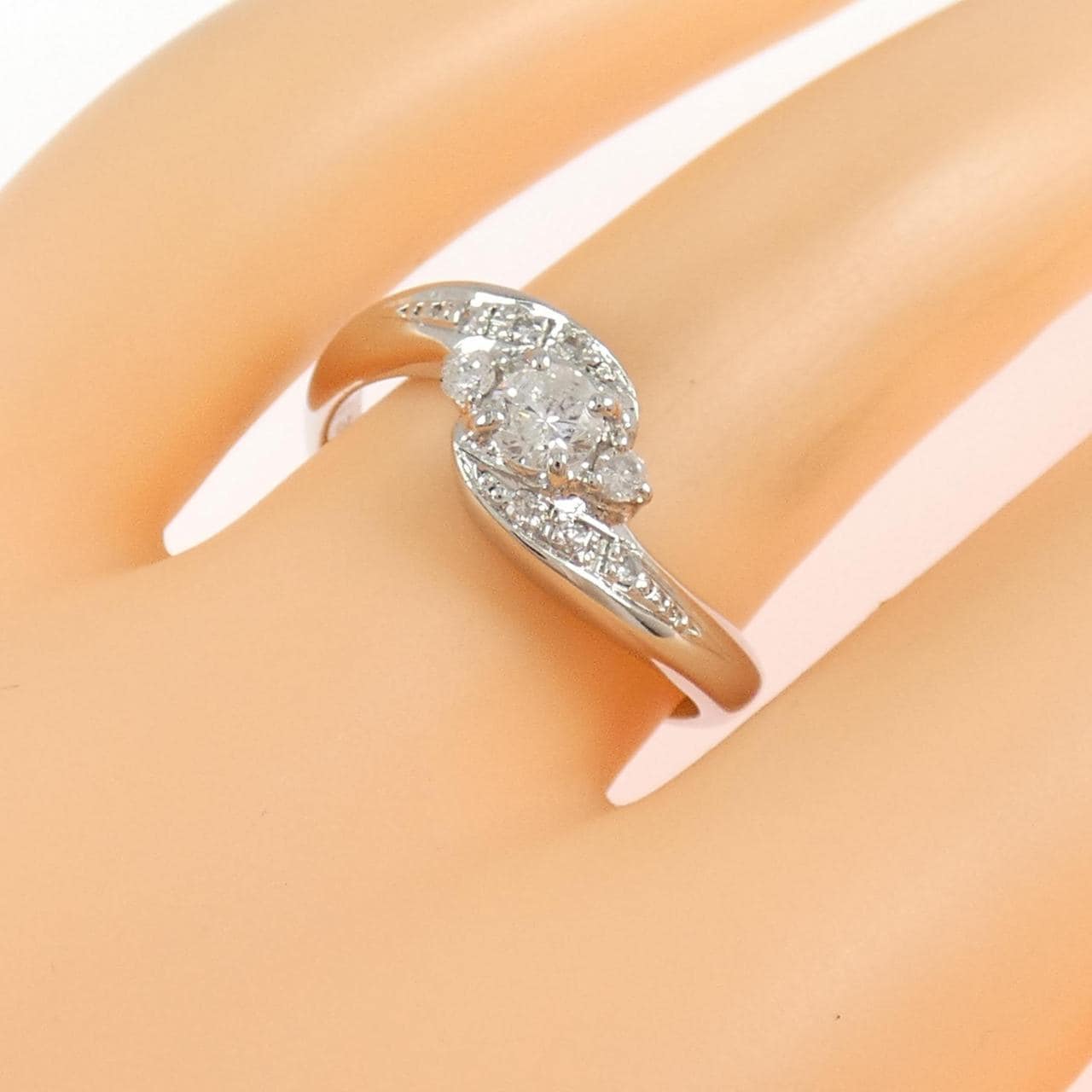 PT900 ダイヤモンド リング 0.30CT