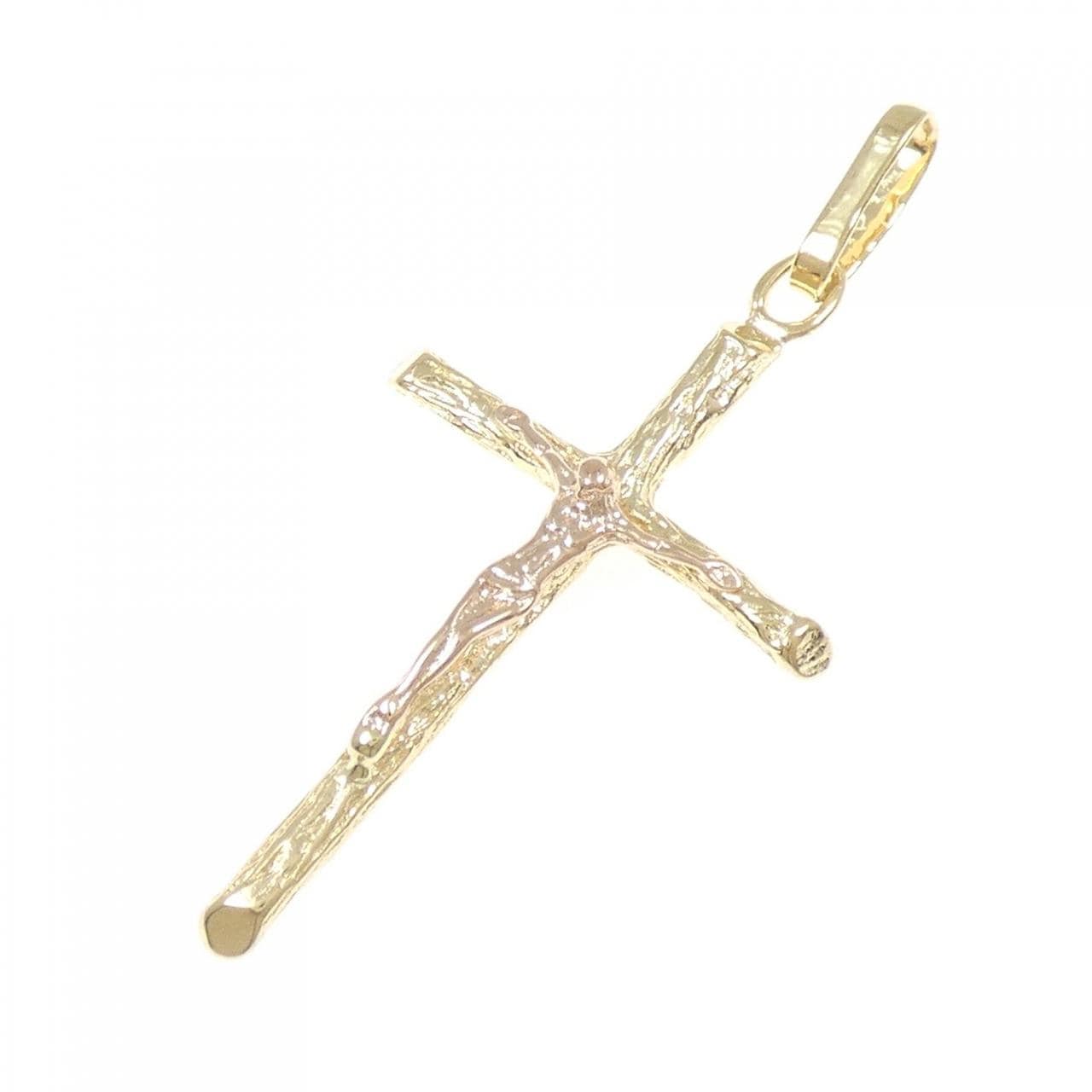 750YG/750PG クロス ペンダント