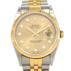 ロレックス デイトジャスト 16233G SSxYG 自動巻 P番