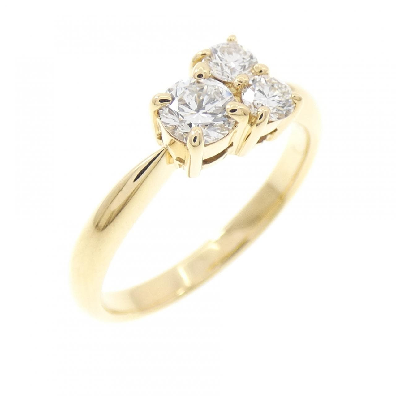 K18YG ダイヤモンド リング 0.240CT