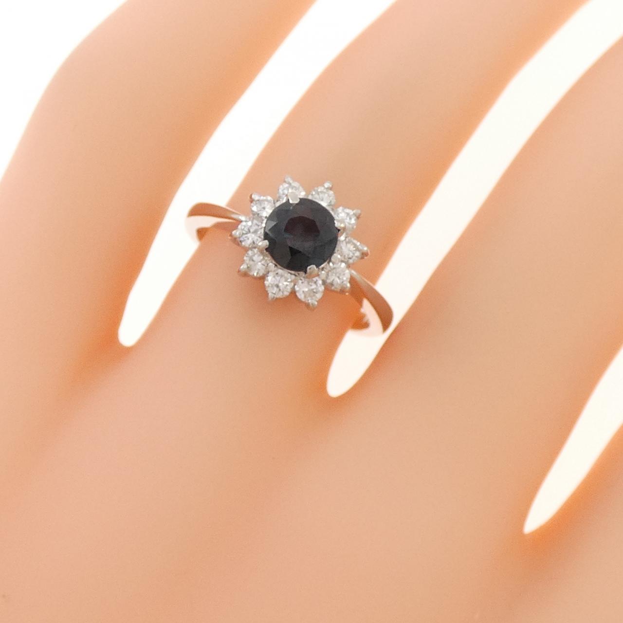 PT850 サファイヤ リング 0.83CT