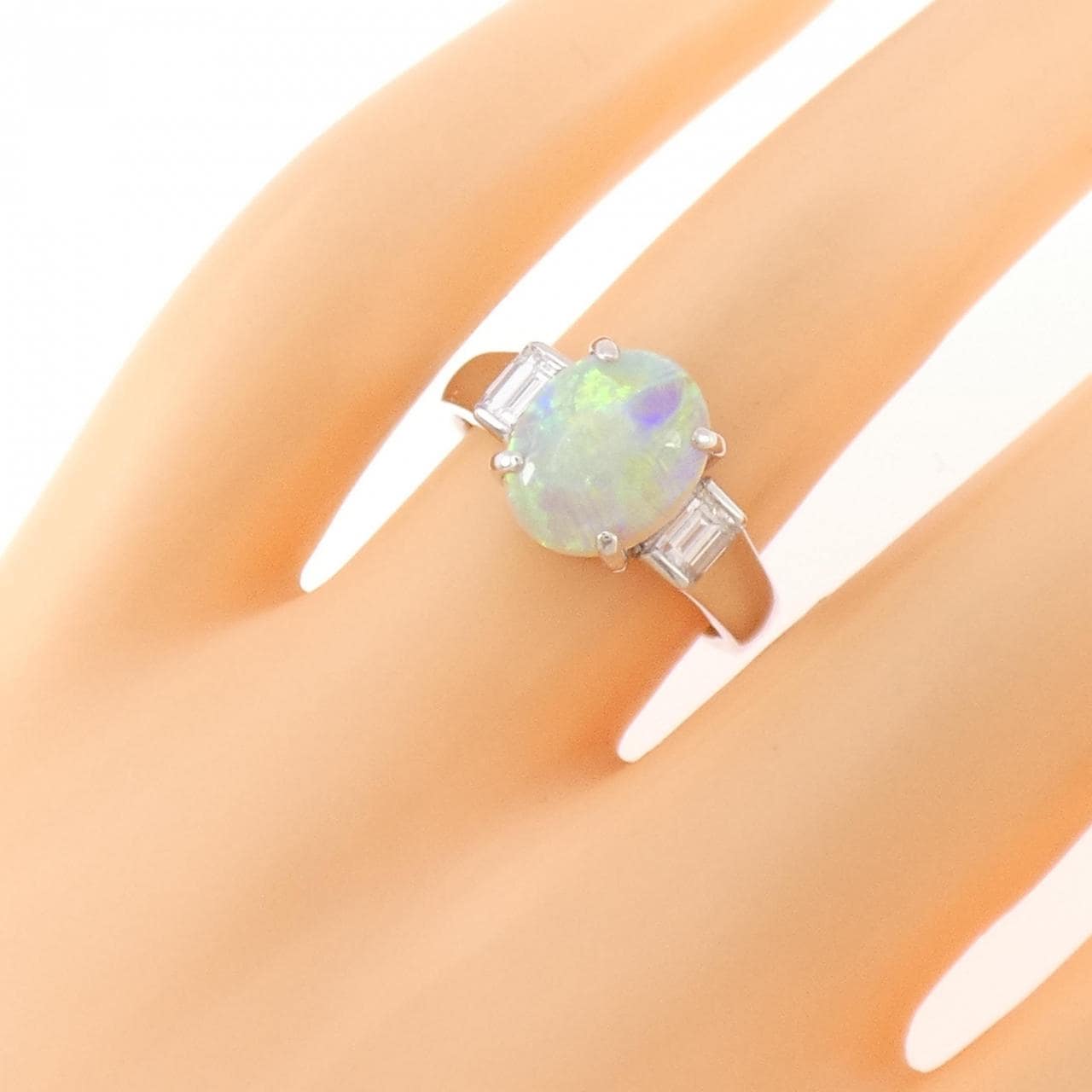 PT900 オパール リング 1.80CT