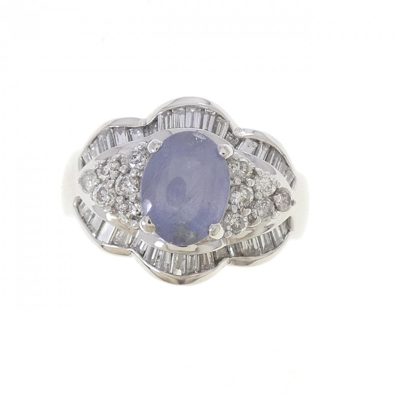 PT900 スターサファイヤ リング 2.60CT