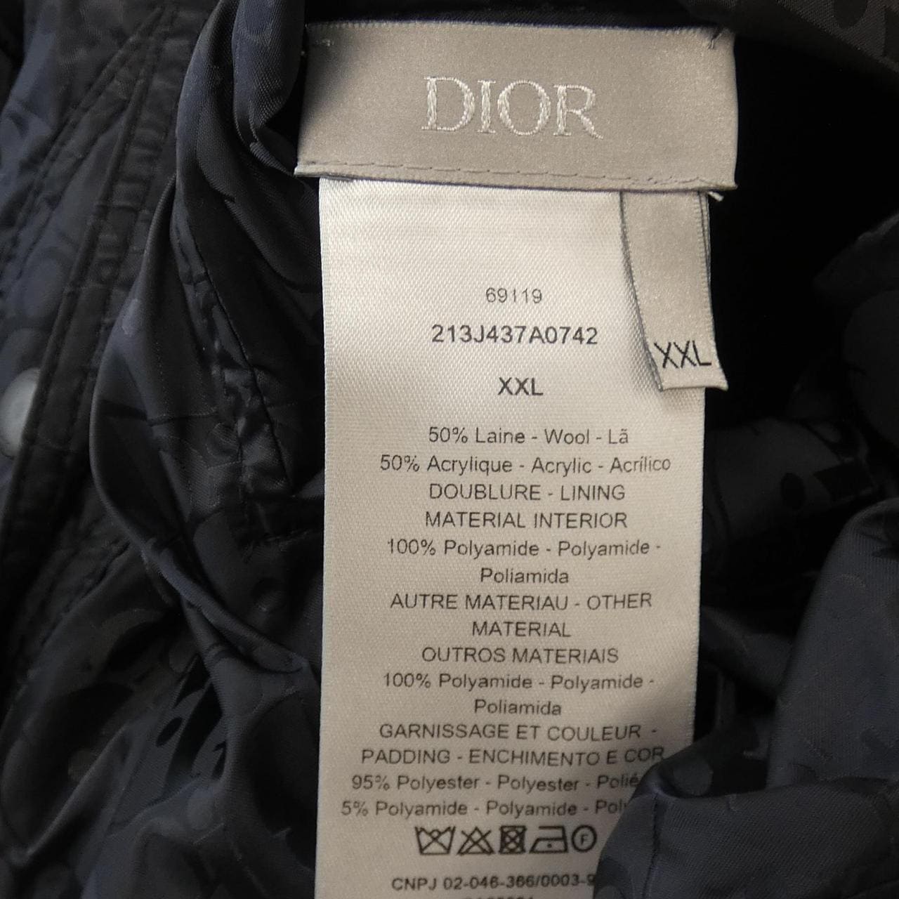 ディオール DIOR 213J437A0742 ジャケット