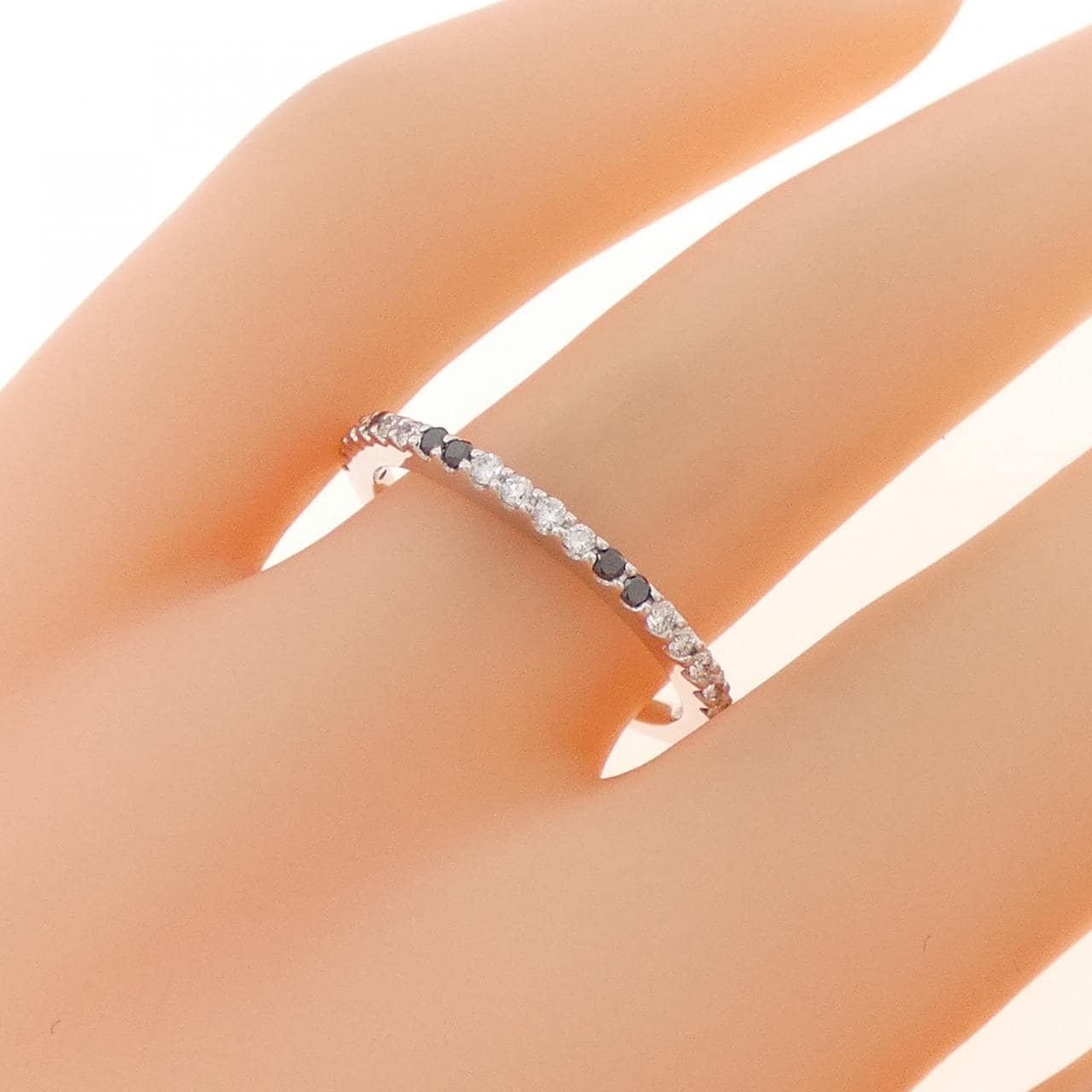 K18WG ダイヤモンド リング 0.20CT