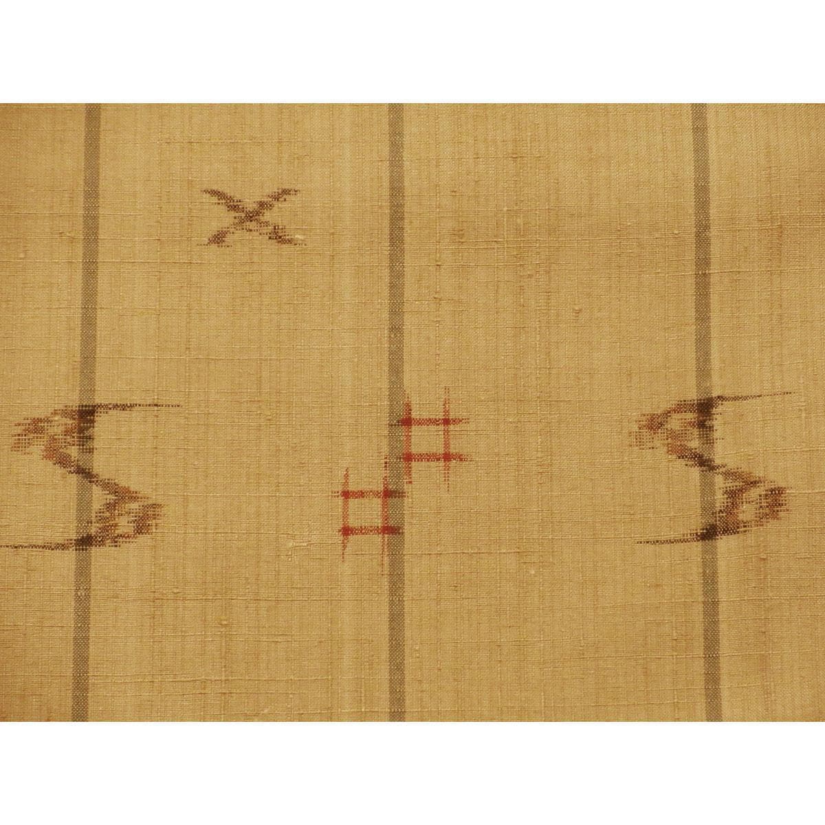 【未使用品】着尺反物　信州紬