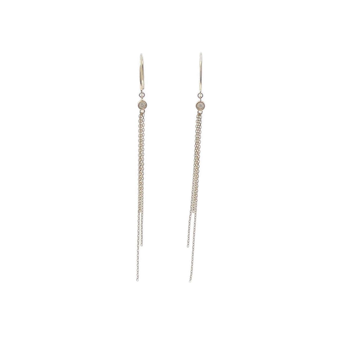 4゜C ダイヤモンド ピアス