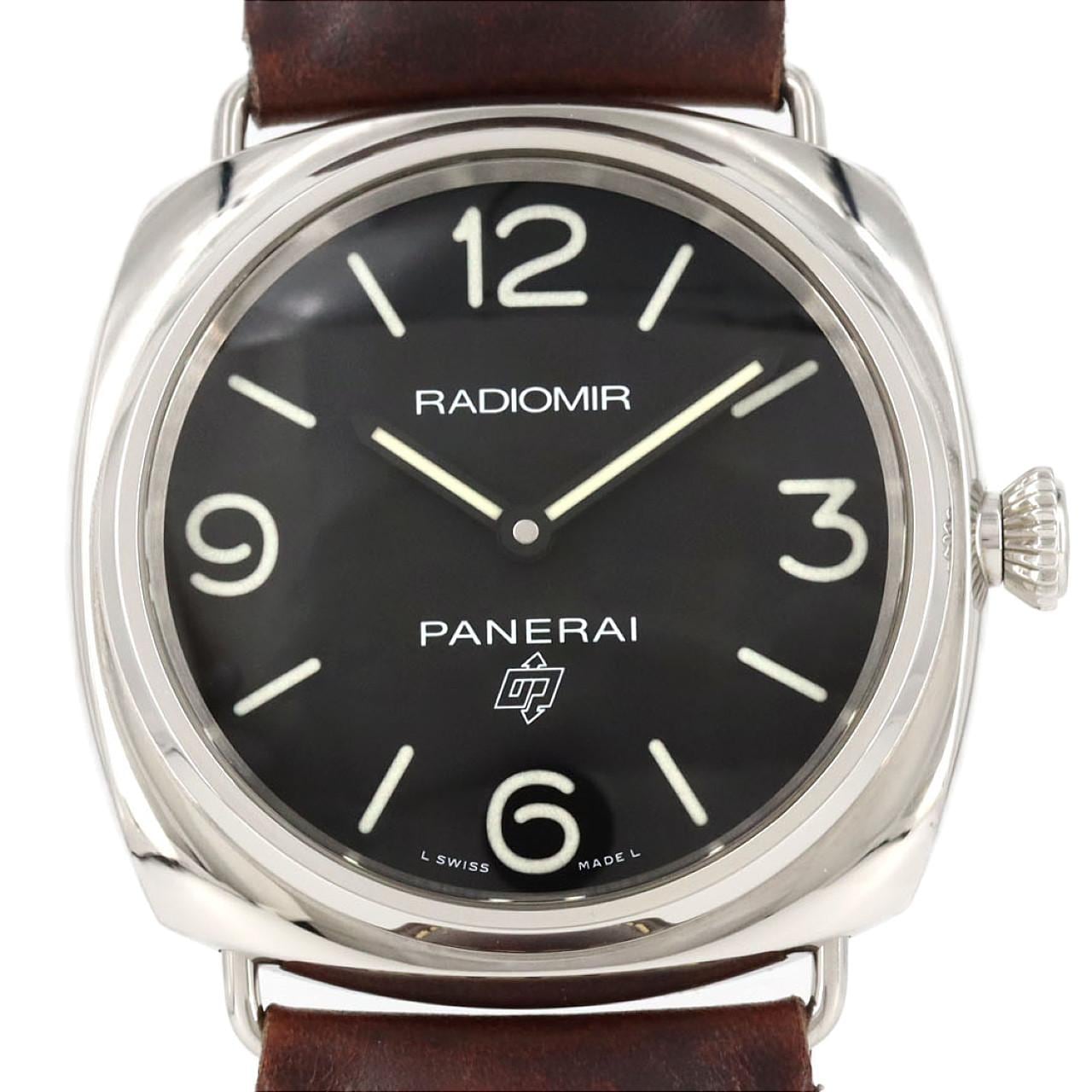 パネライ ラジオミールベースロゴ PAM00753 SS 手巻